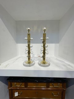 Murano Glass Ball Lamps