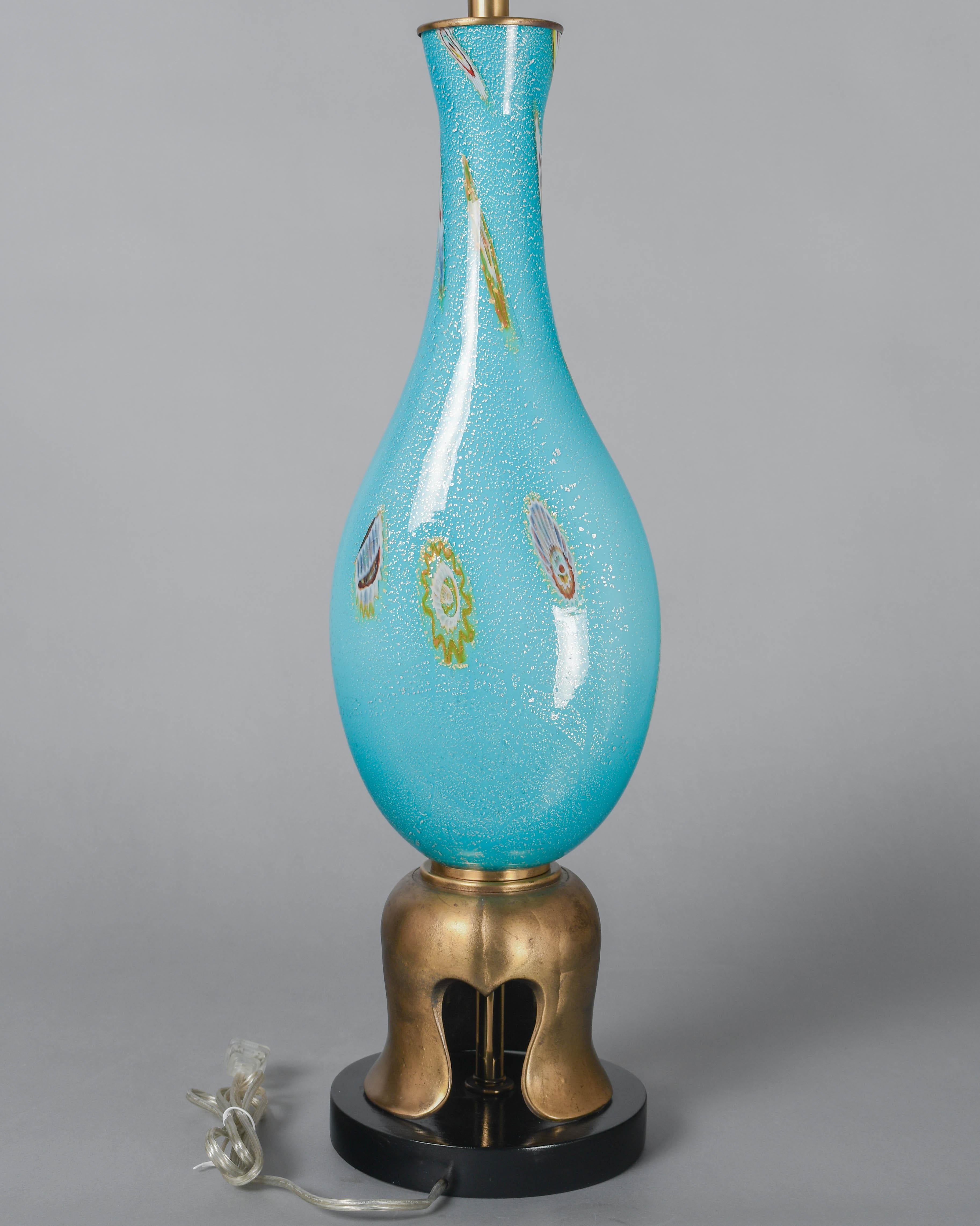 Lámpara Barovier & Toso de cristal de Murano Vaciado en venta