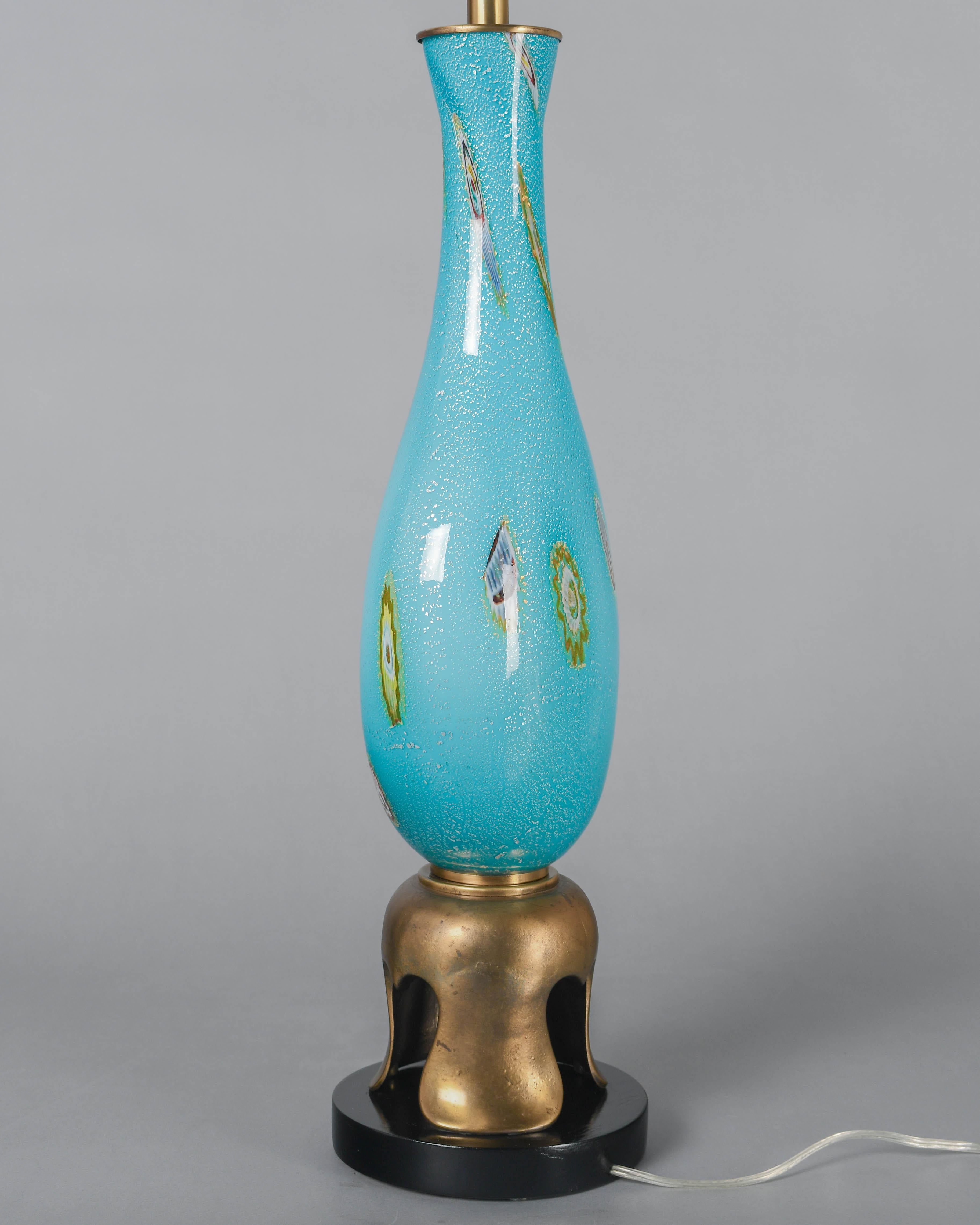 Lámpara Barovier & Toso de cristal de Murano en Bueno estado para la venta en Winter Park, FL