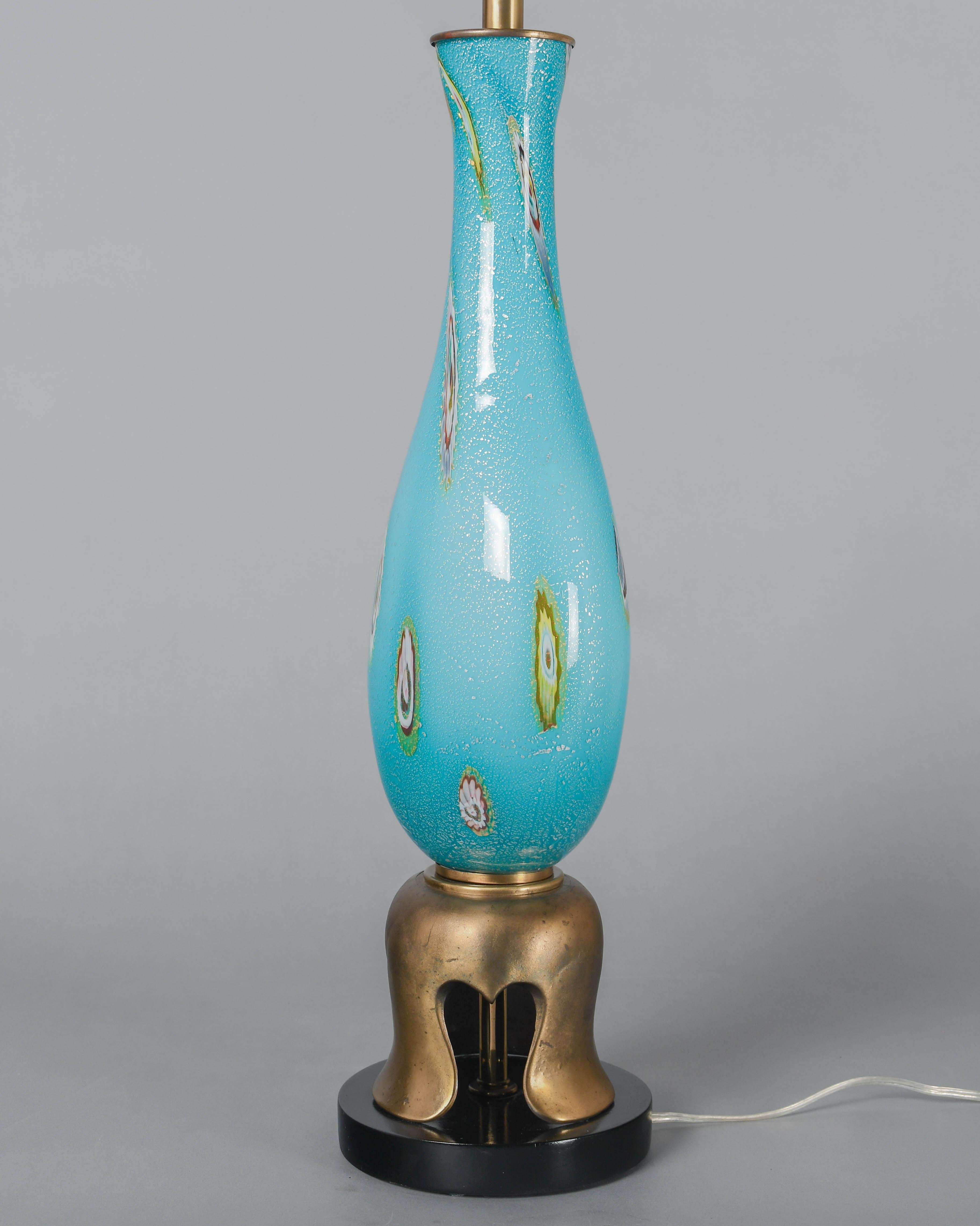 Lámpara Barovier & Toso de cristal de Murano siglo XX en venta
