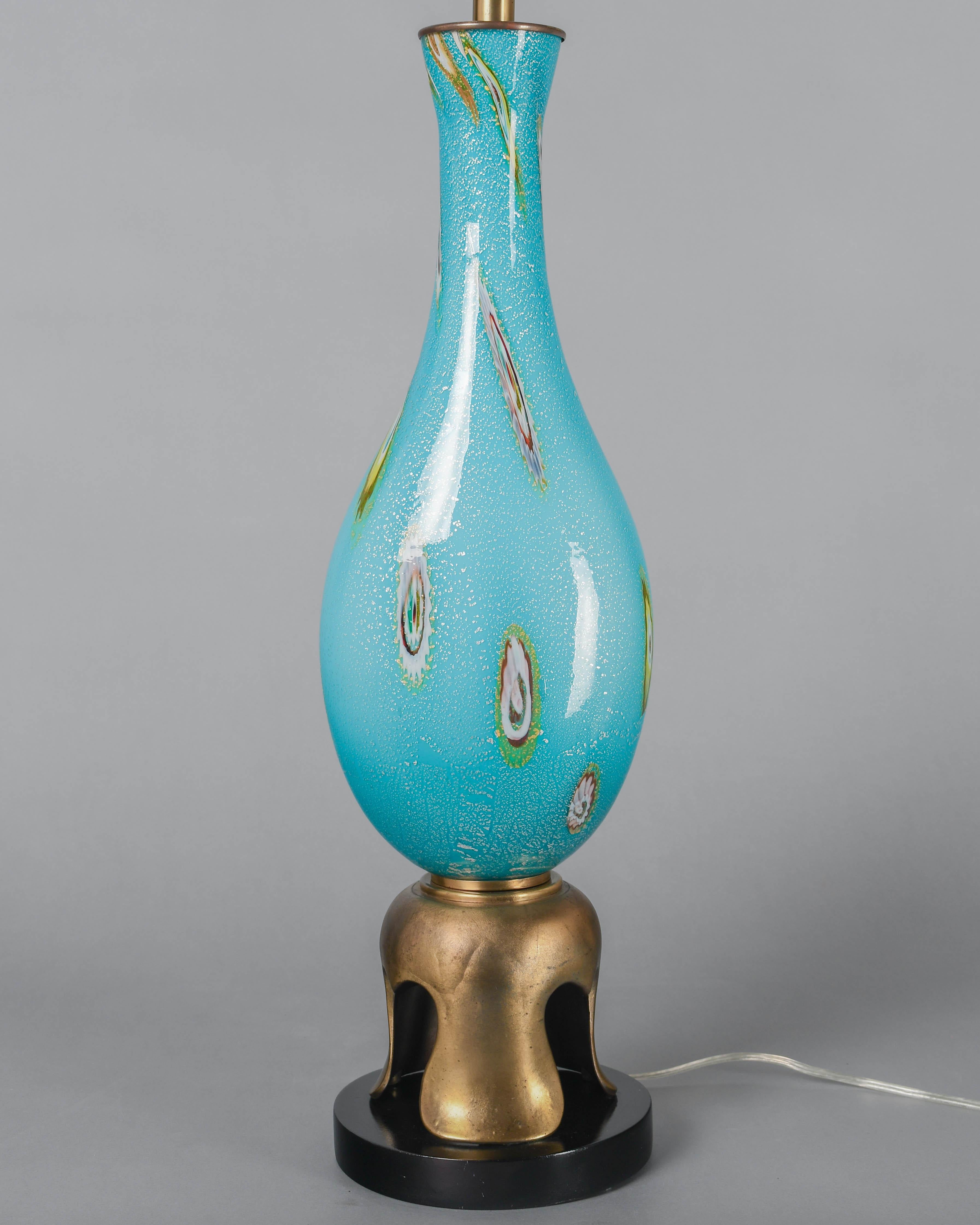Lámpara Barovier & Toso de cristal de Murano Metal en venta