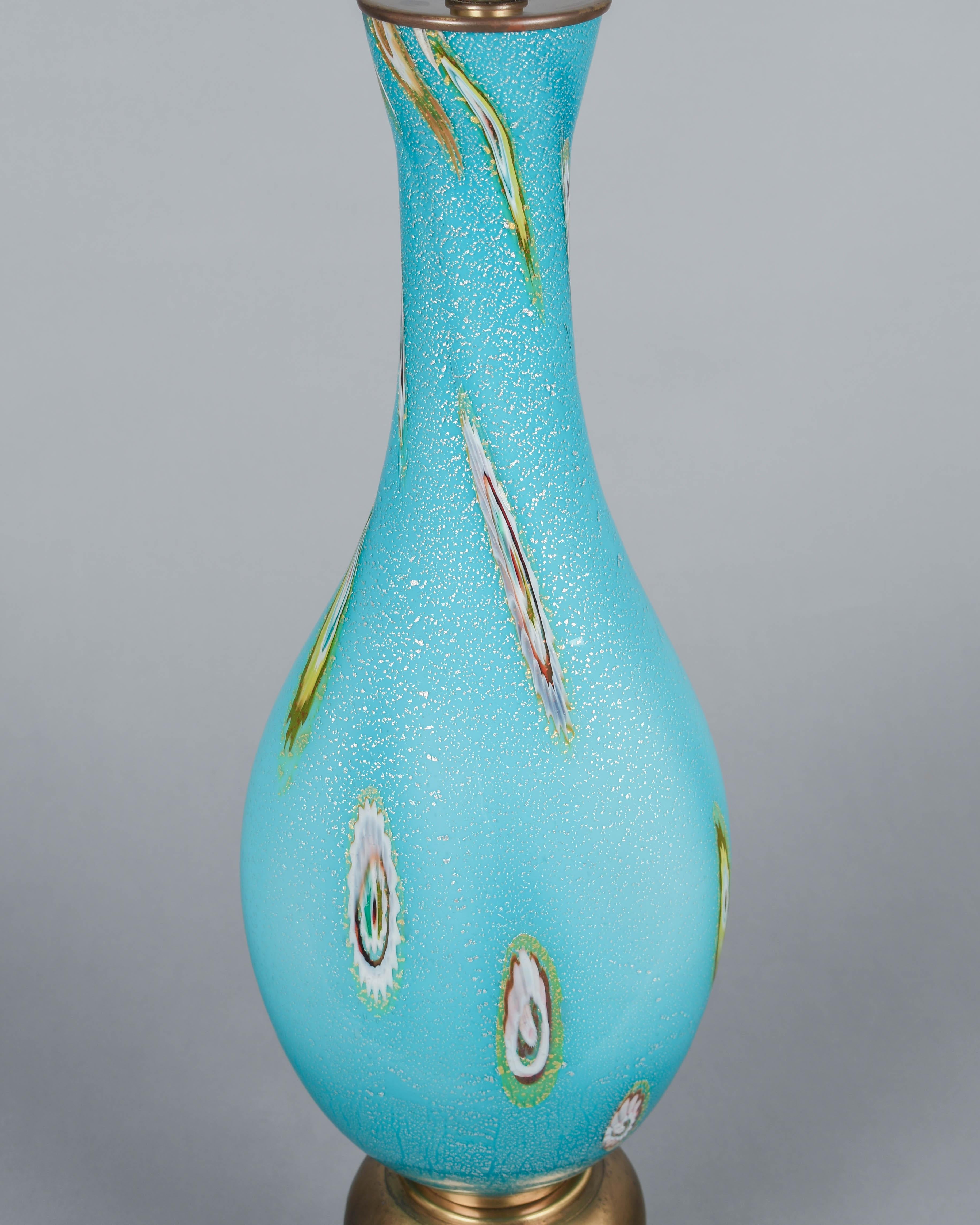 Lámpara Barovier & Toso de cristal de Murano en venta 1