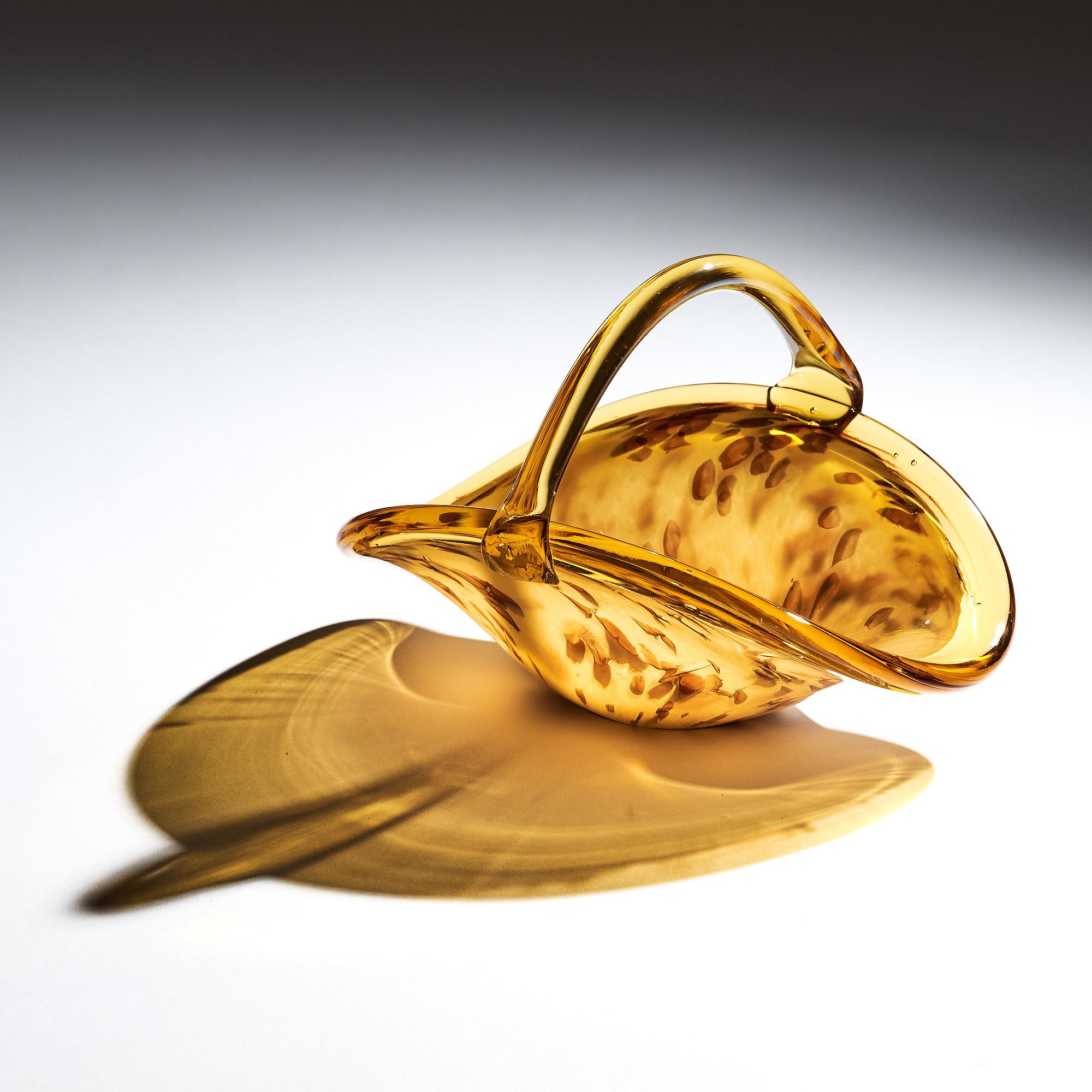 Murano Glass Basket/Bowl For Sale 3