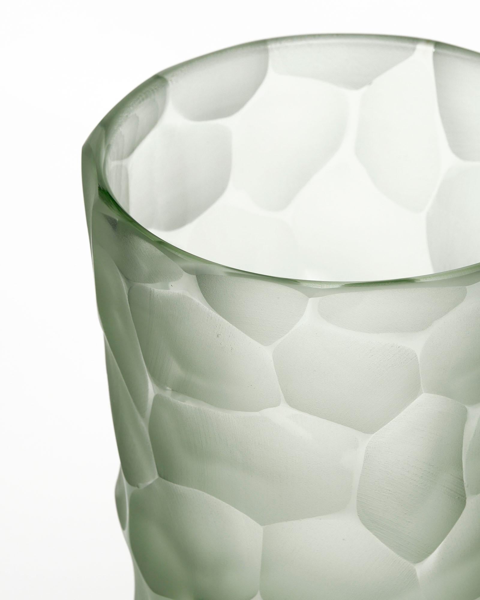 Murano Glass “Battuto” Vases In Good Condition For Sale In Austin, TX