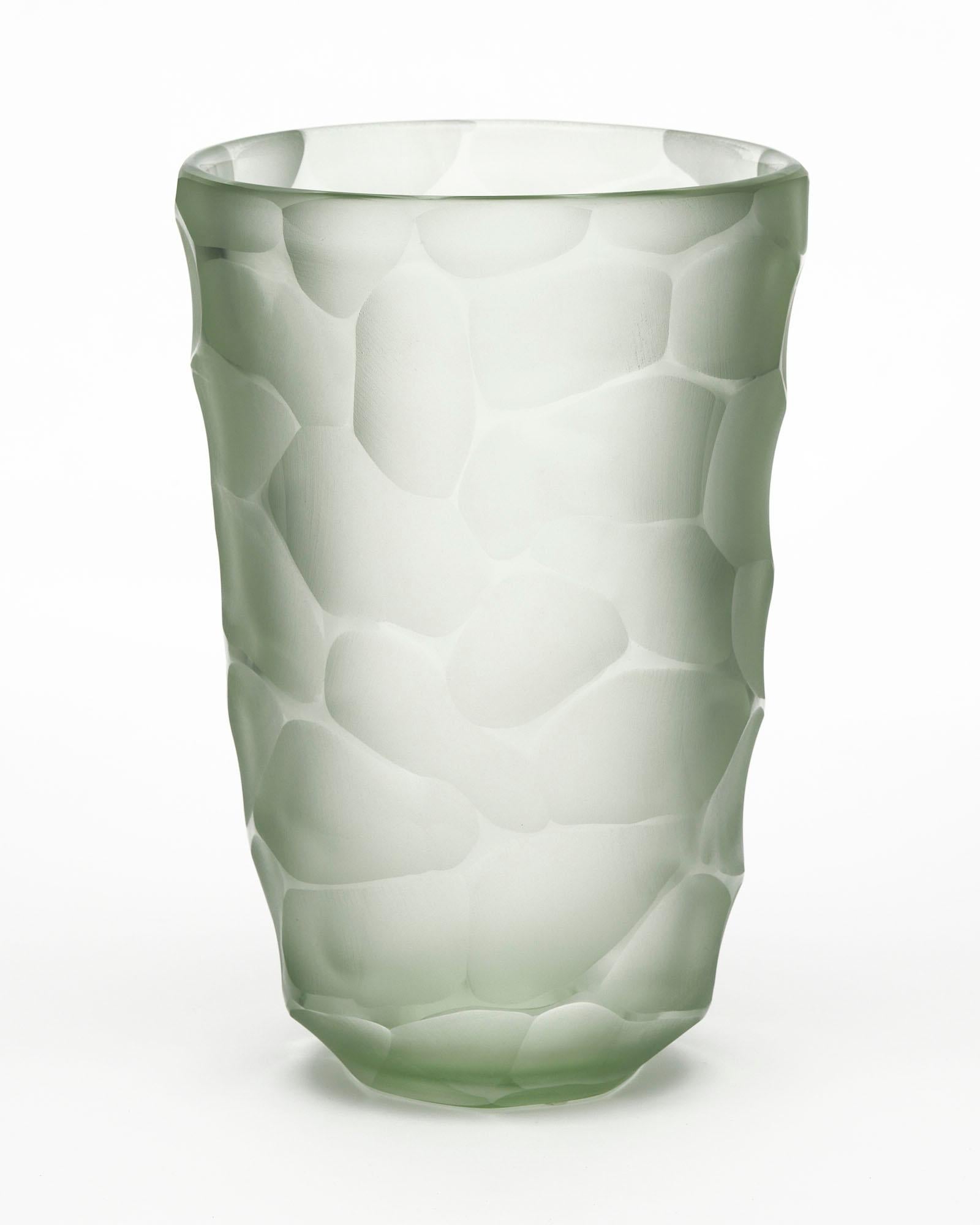 Murano Glass “Battuto” Vases For Sale 1