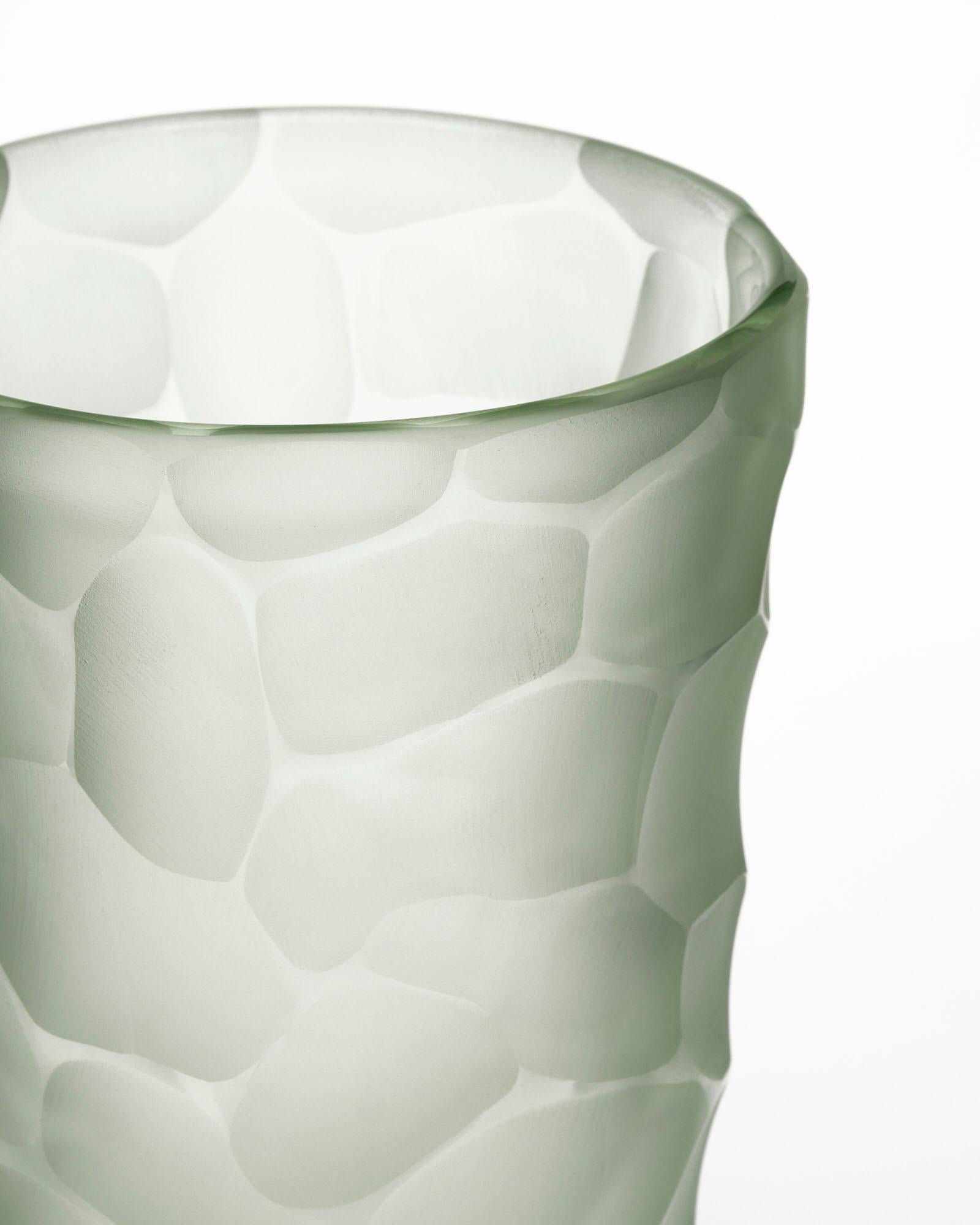 Murano Glass “Battuto” Vases For Sale 2