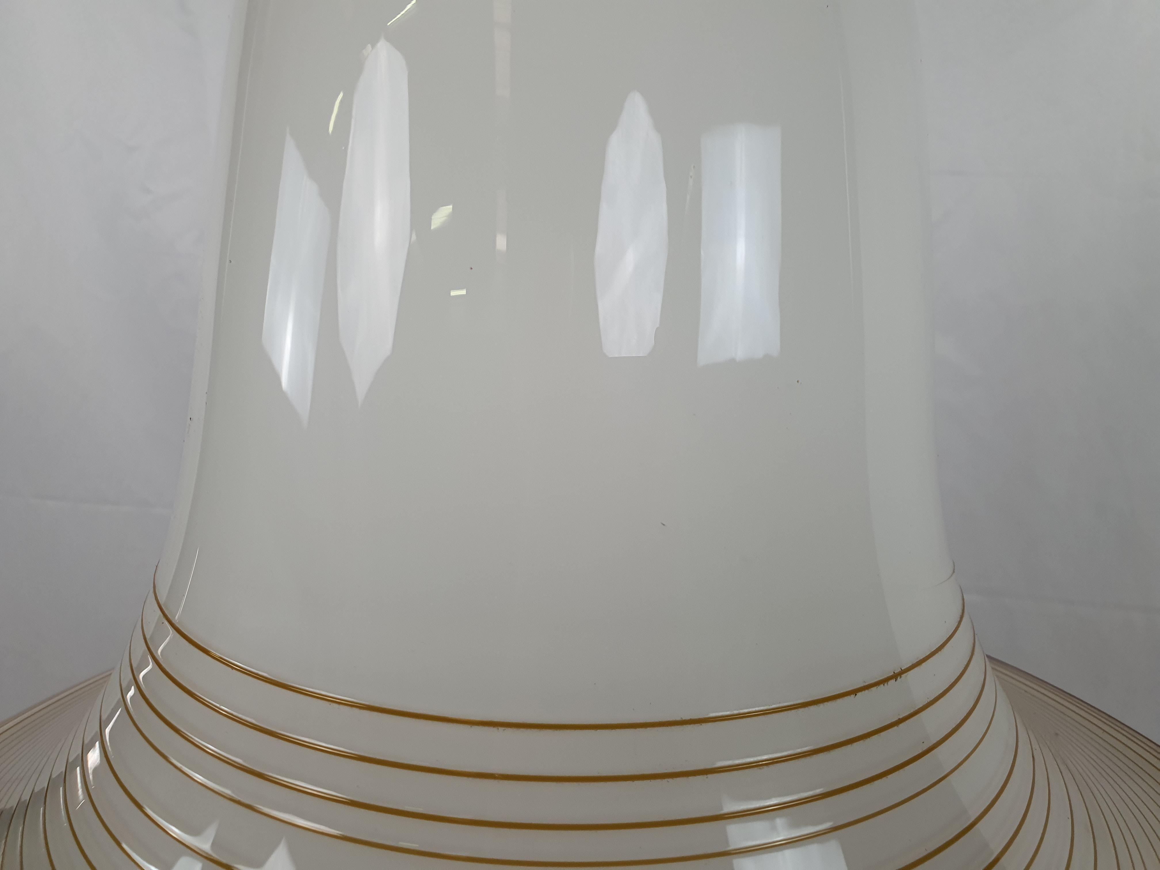 Fin du 20e siècle Lustre à cloches en verre de Murano, années 1970, Italie en vente