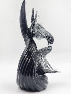 Murano glass bird sculpture from the 1960s