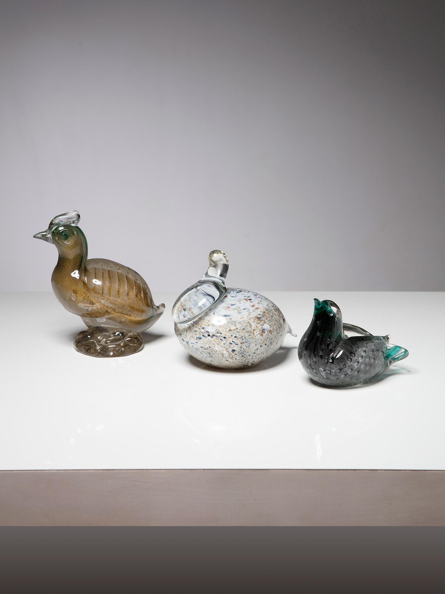 Italiano Uccelli di Murano di Alfredo Barbini / VAMSA in vendita