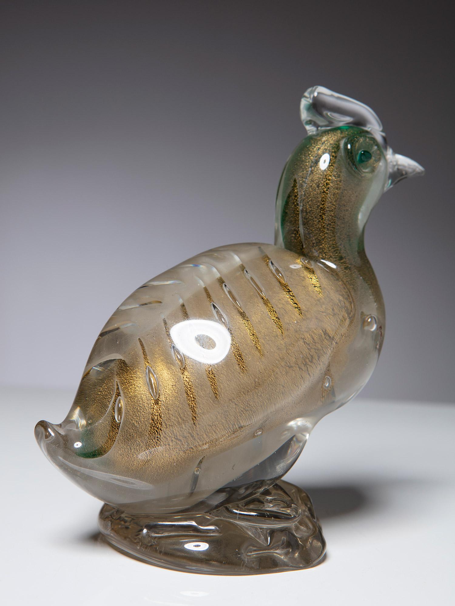 Metà XX secolo Uccelli di Murano di Alfredo Barbini / VAMSA in vendita