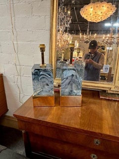 Murano Glass Block Lamps