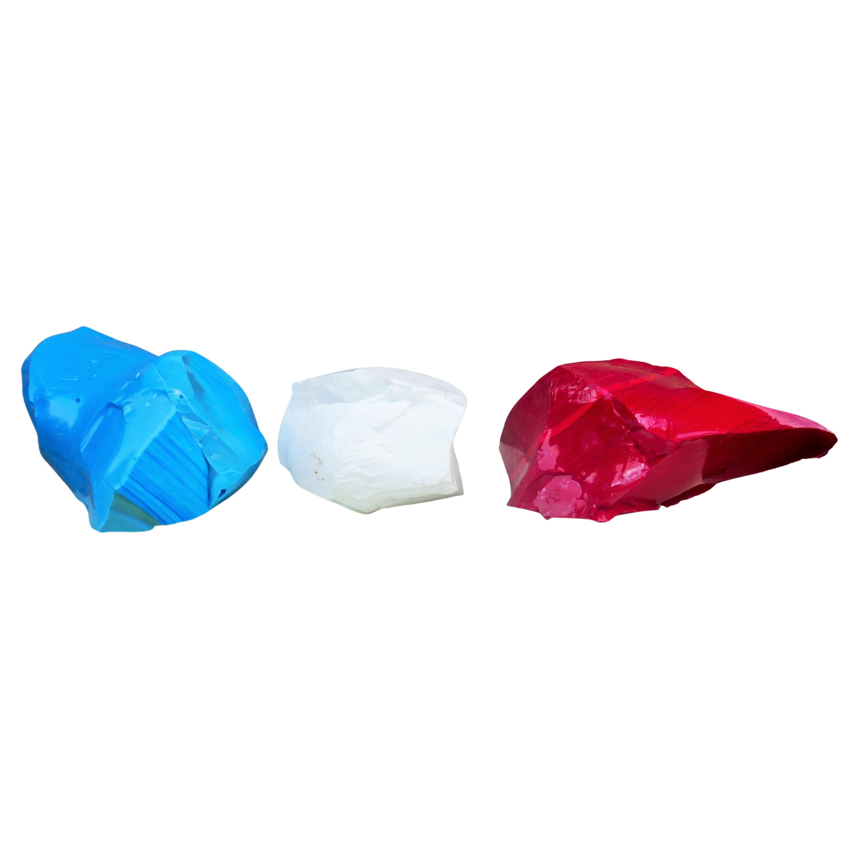 Blocs de verre de Murano pour la fabrication d'œuvres d'art en vente