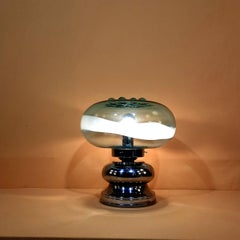 Murano glass blown table lamp 1970