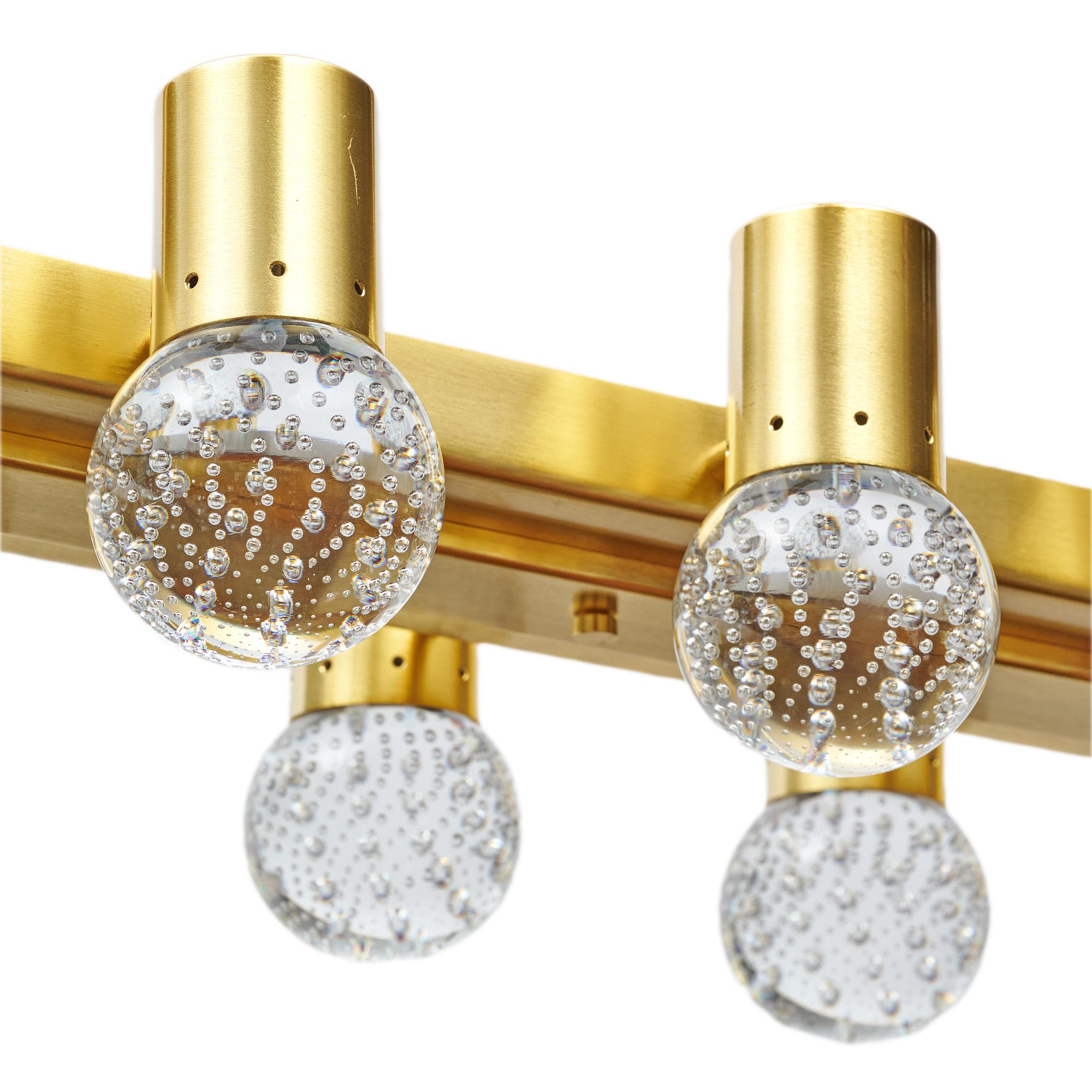 Lustre Bolle en verre de Murano Neuf - En vente à Austin, TX