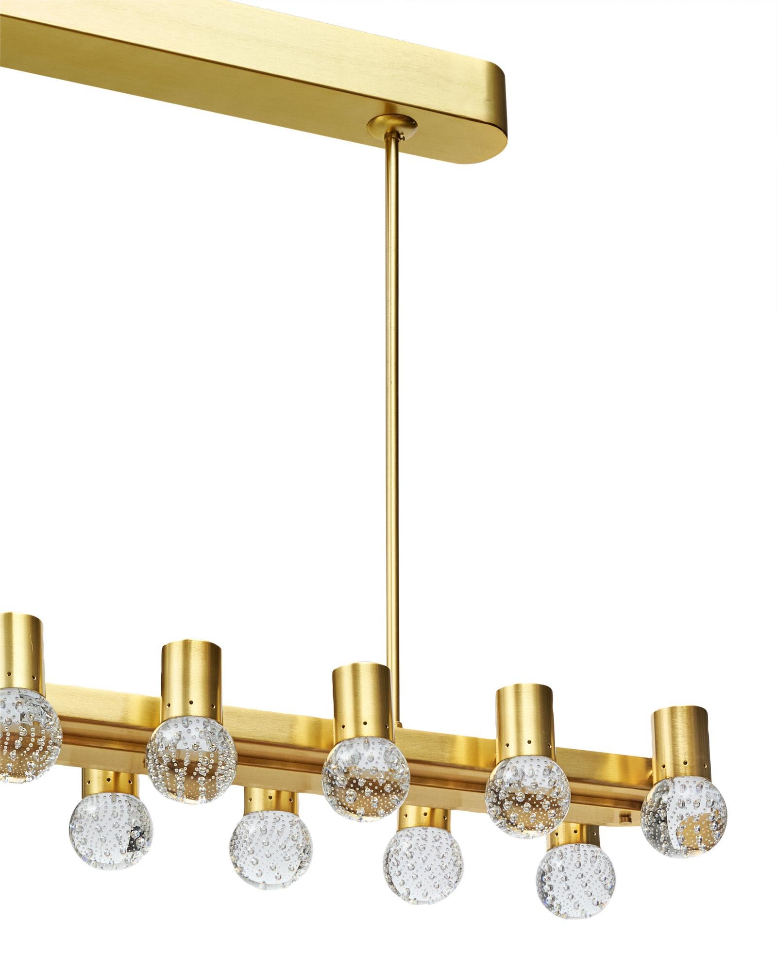 Lustre Bolle en verre de Murano en vente 1