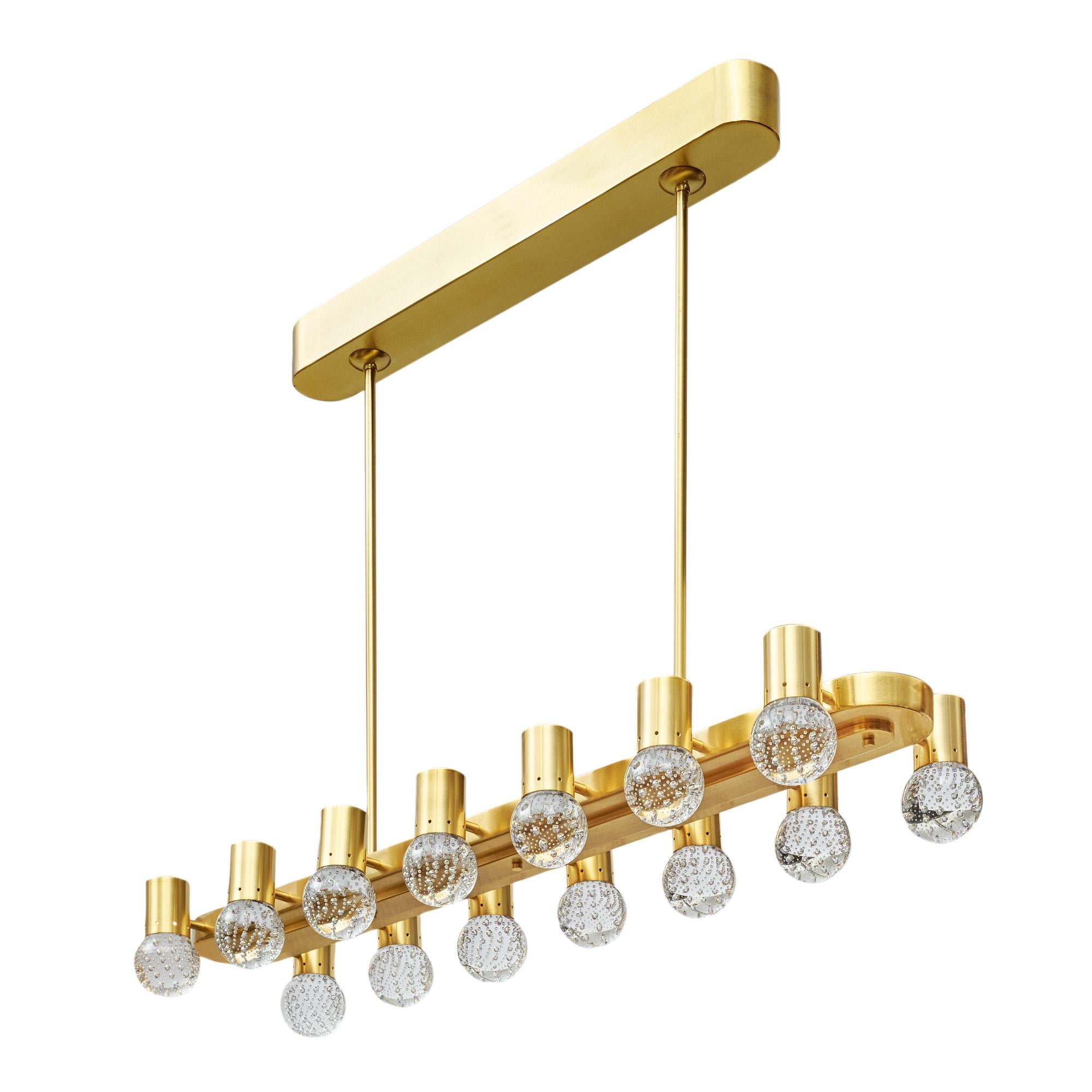 Lustre Bolle en verre de Murano en vente 2