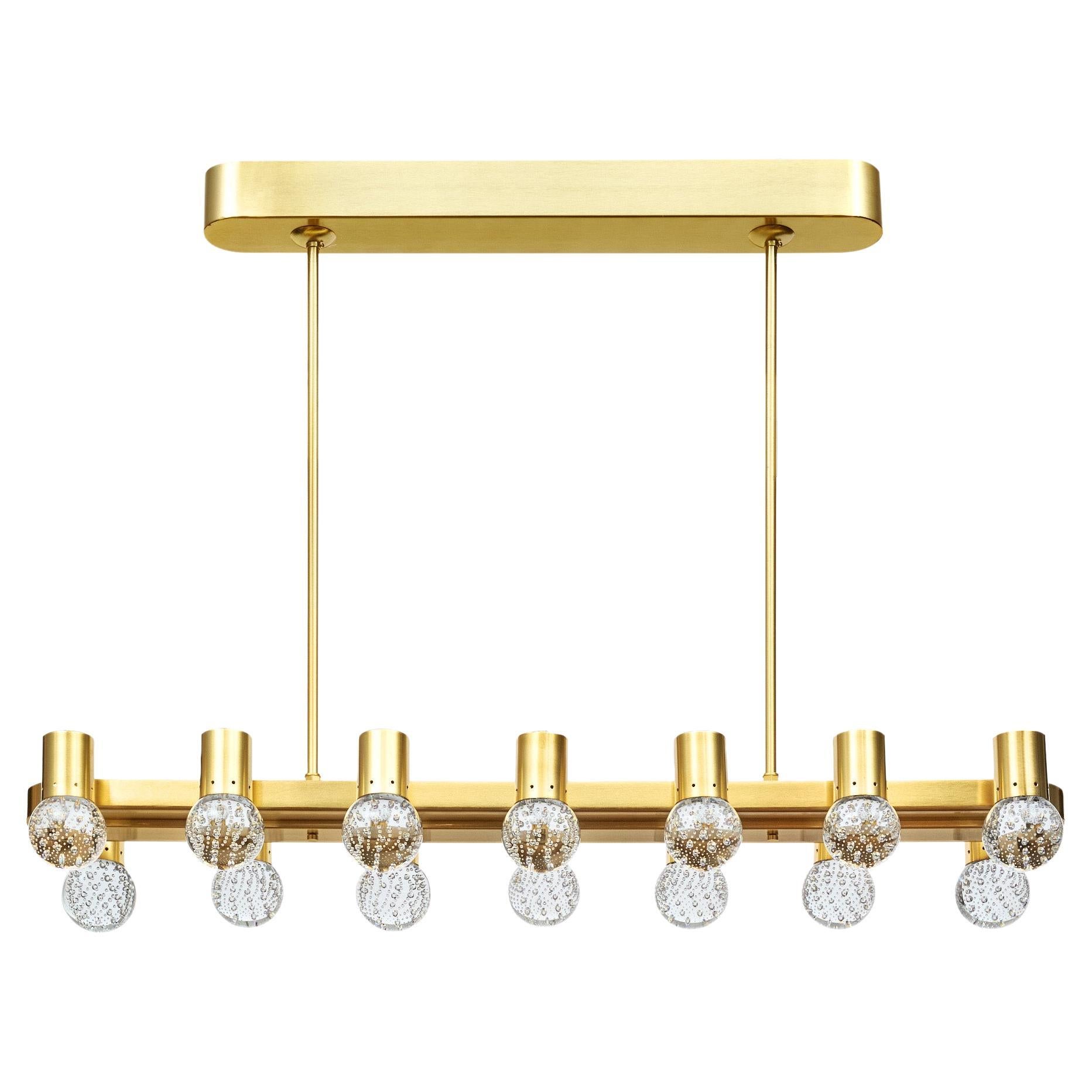 Lustre Bolle en verre de Murano