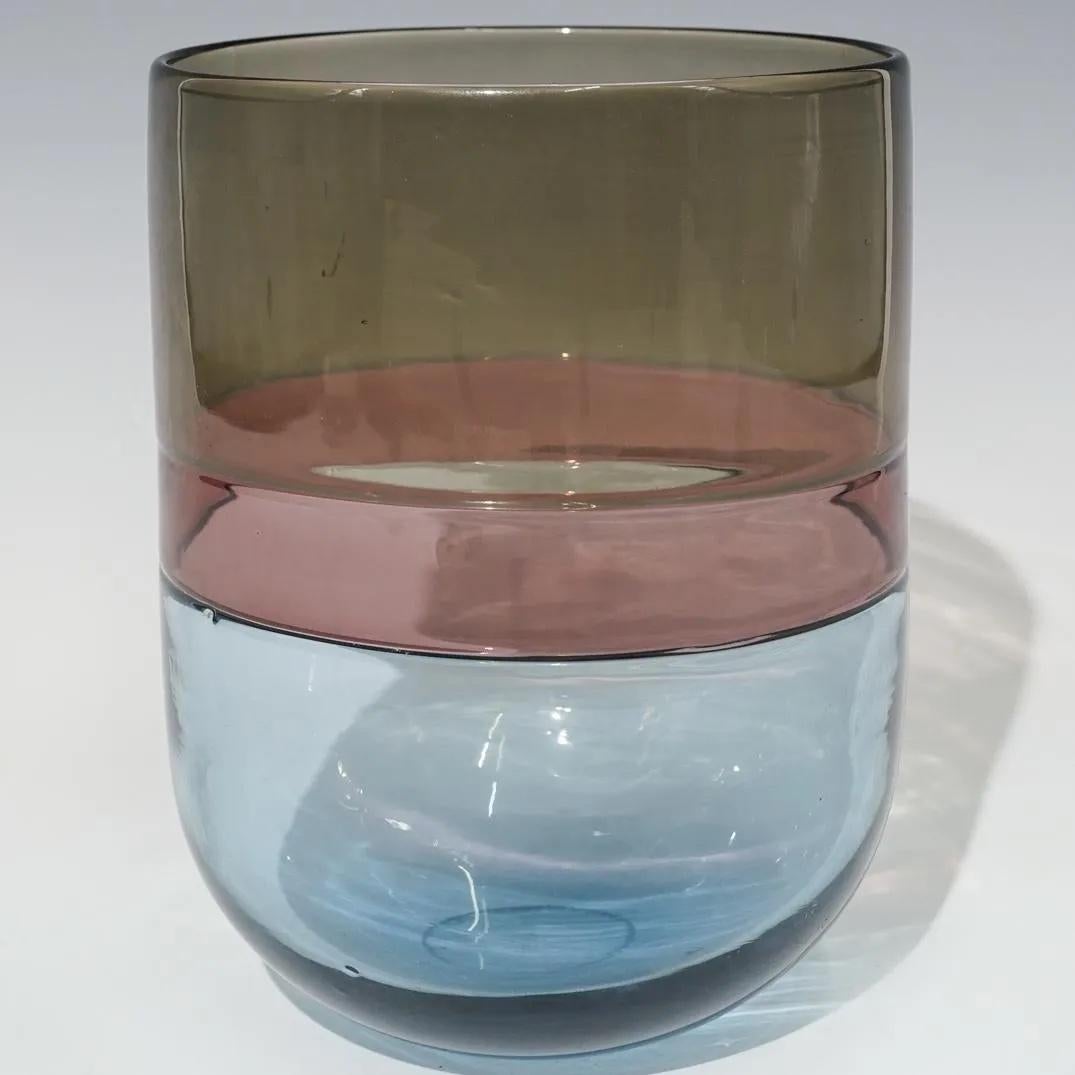 Vase „Bolle“ aus Muranoglas  Tapio Wirkkala für Venini, Tapio (Moderne der Mitte des Jahrhunderts) im Angebot