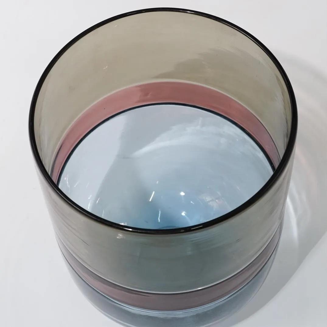 Milieu du XXe siècle Vase « Bolle » en verre de Murano  par Tapio Wirkkala pour Venini en vente