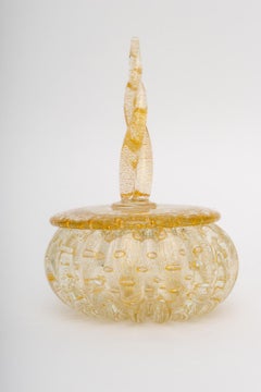 Barovier et Toso Murano Glass Bonbonniere Dish