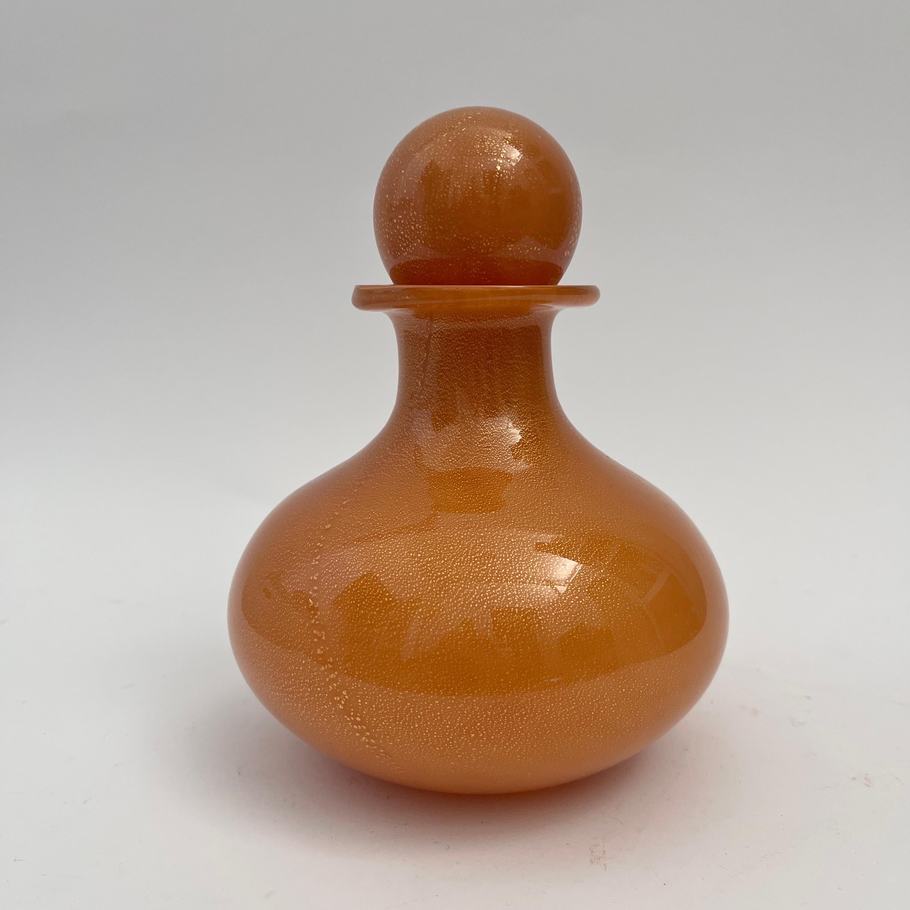 Botella de cristal de Murano Italiano en venta