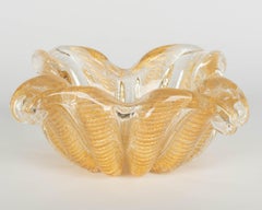 Murano Glass Bowl by Barovier & Toso