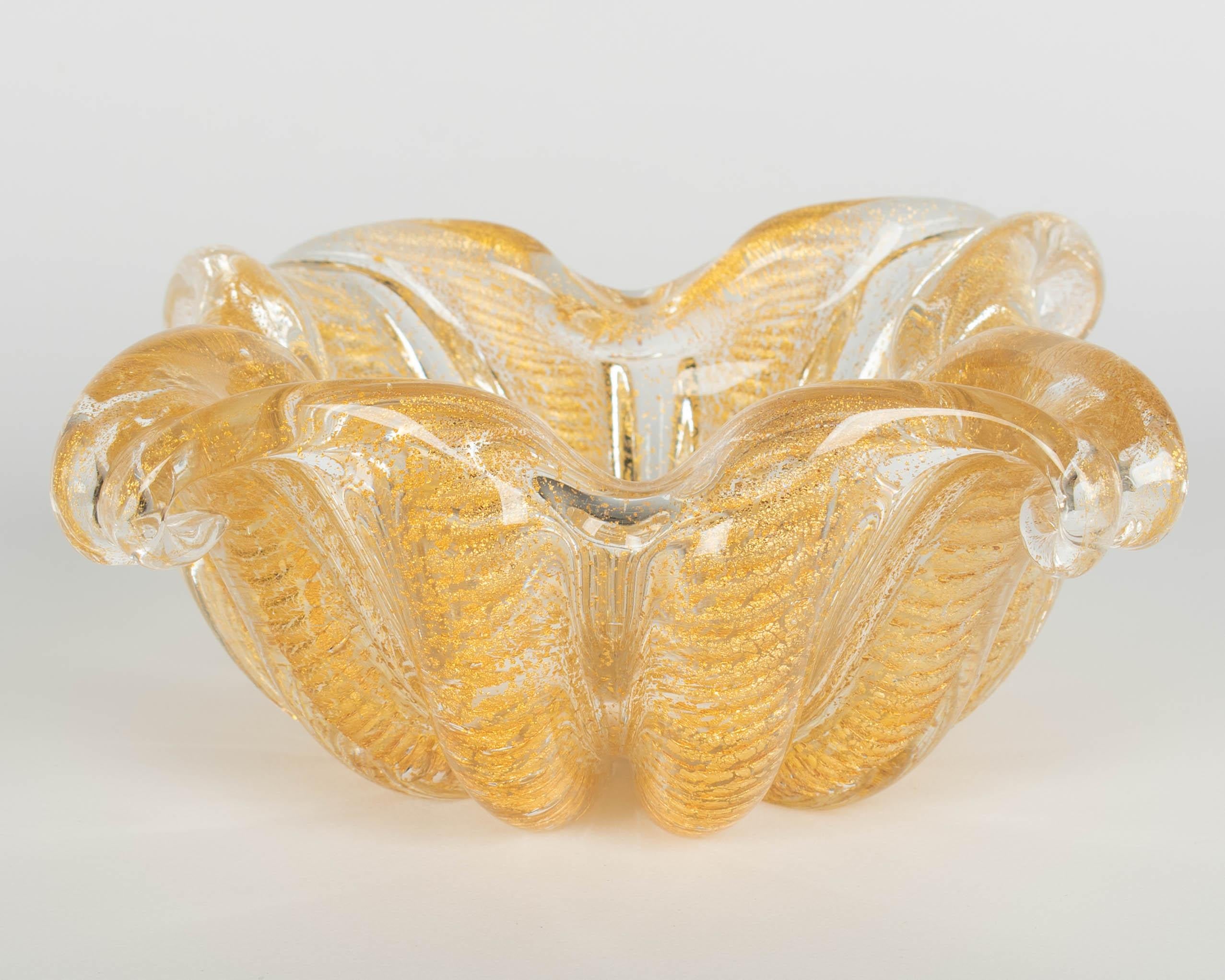 Italiano Ciotola in vetro di Murano di Barovier&Toso in vendita