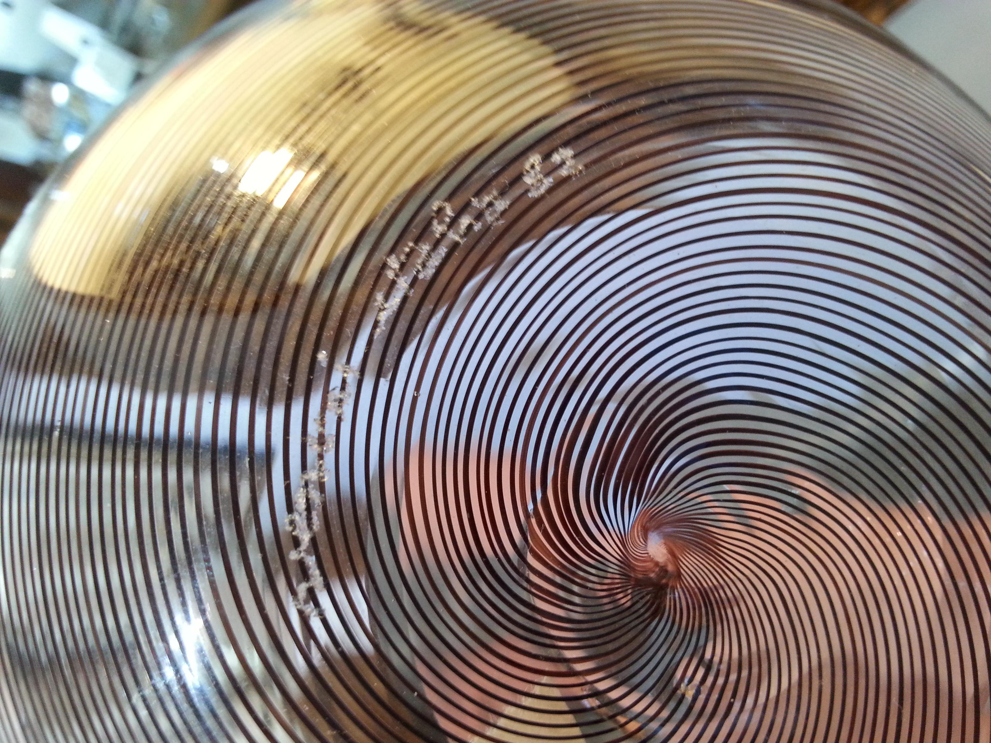 venini glass bowl