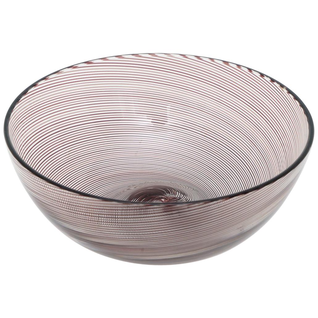 Murano Glass Bowl by Venini