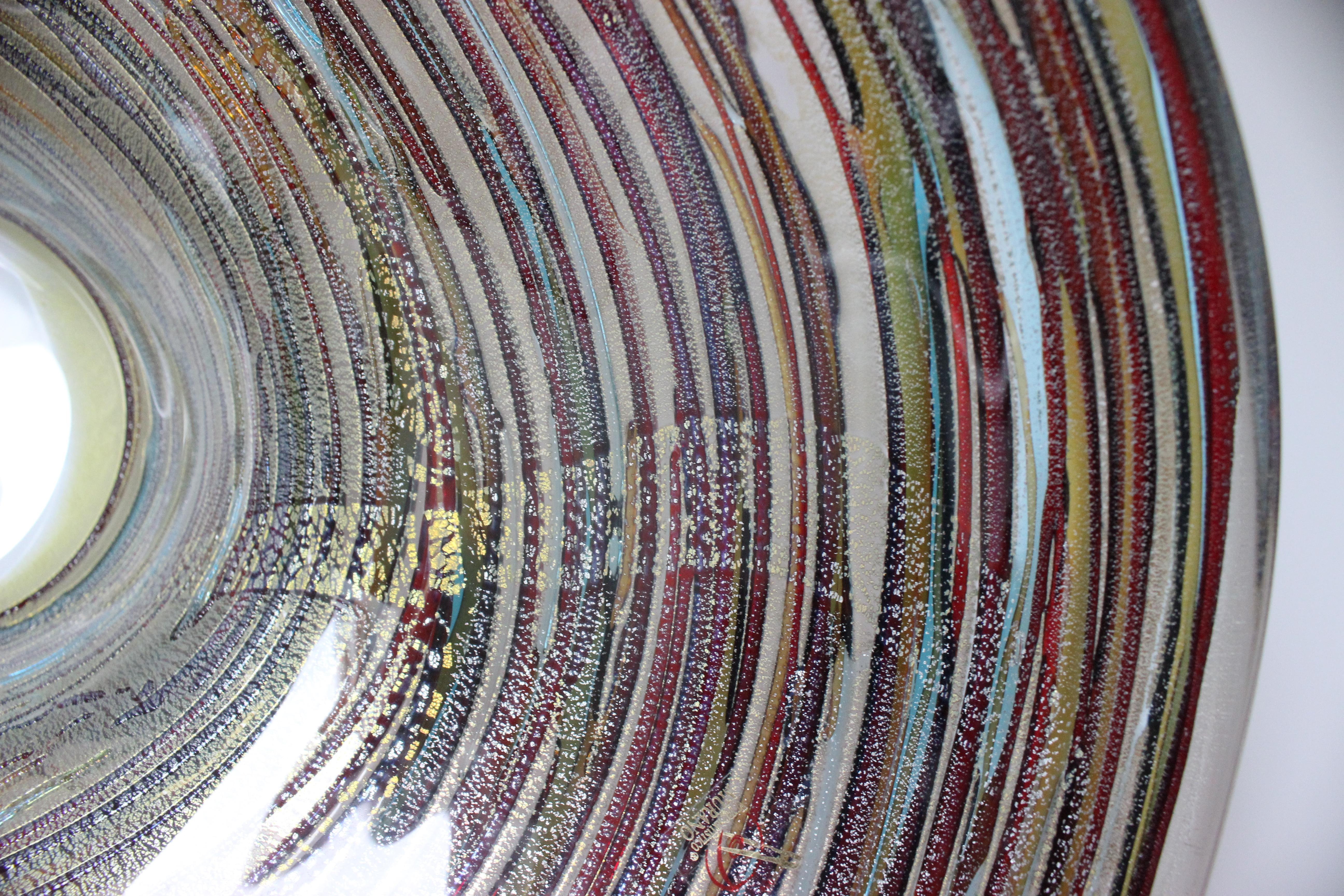 Murano Glass Bowl by Vetro Artistico 5