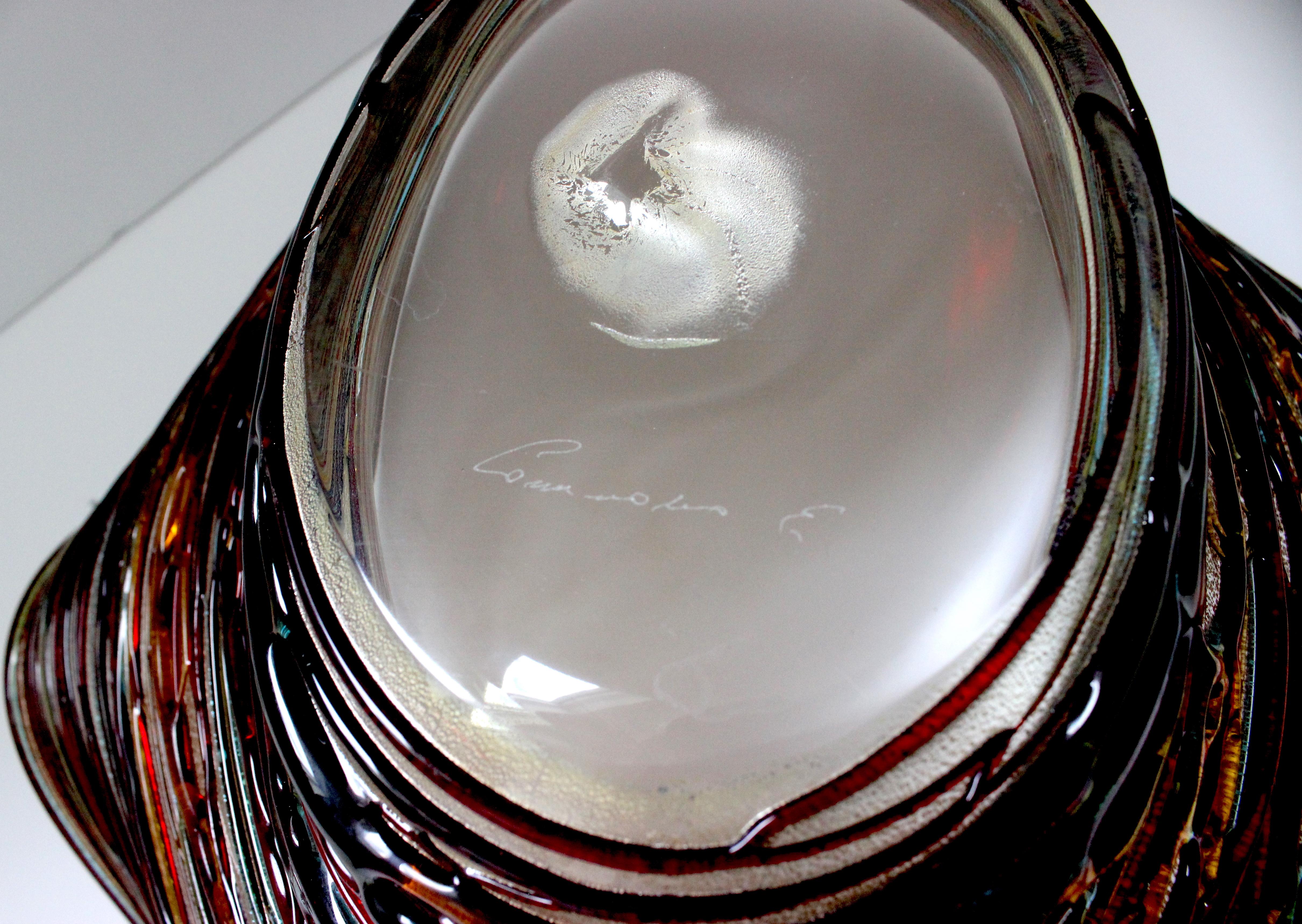 Murano Glass Bowl by Vetro Artistico 10