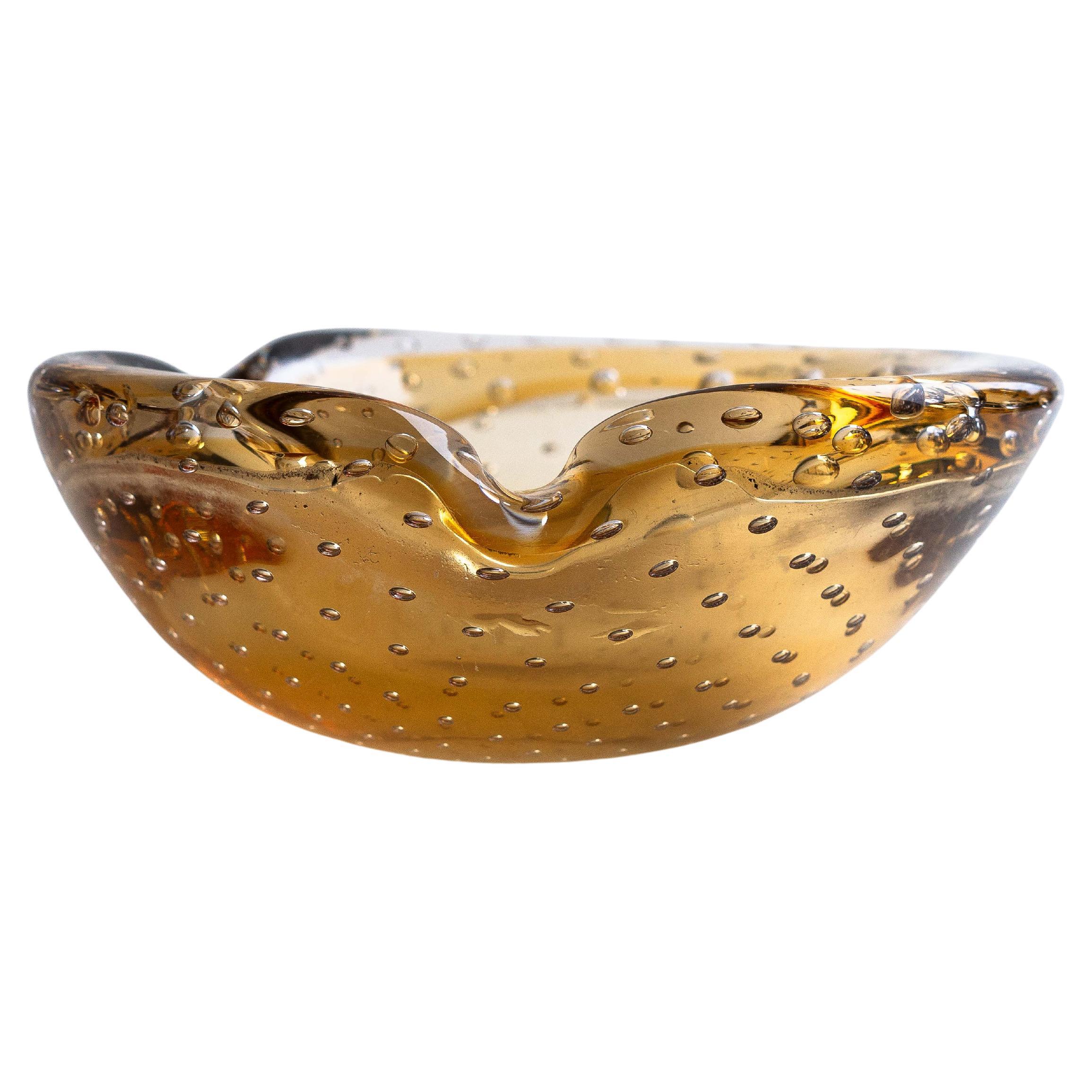 Murano Glass Bowl, Decorative Centerpiece by Archimede Seguso, Italy 1960s
