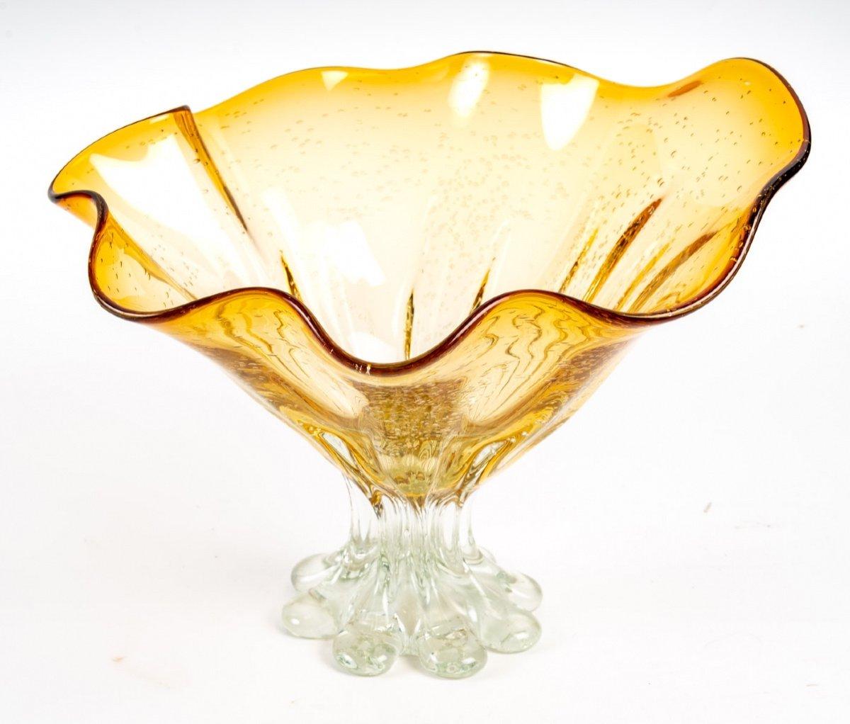 Murano Glass Bowl In Good Condition In Saint-Ouen, FR