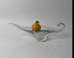 Murano Glass Bowl in the Shape of a Venetian Gondola, Italy 1960s