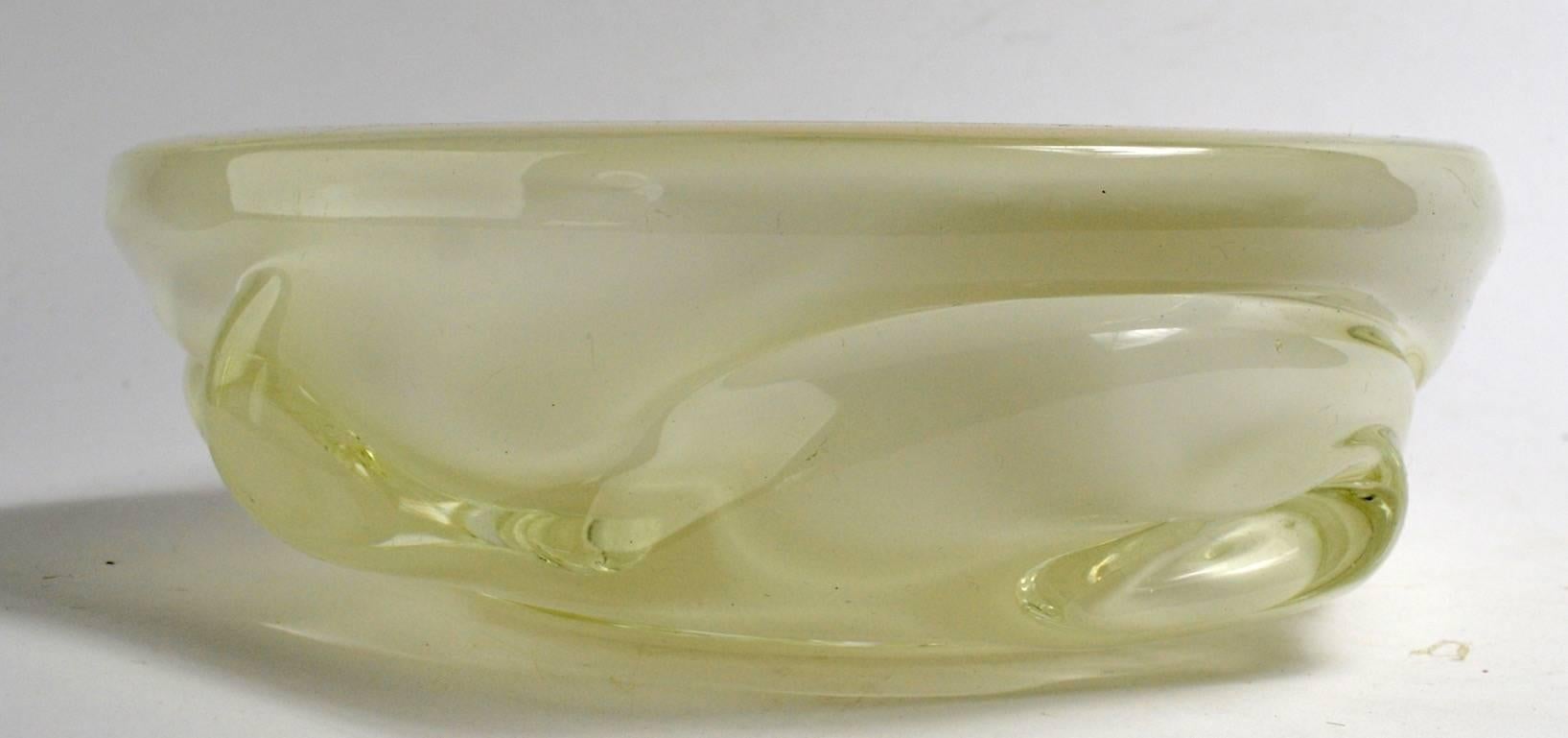 murano glass with gold flecks