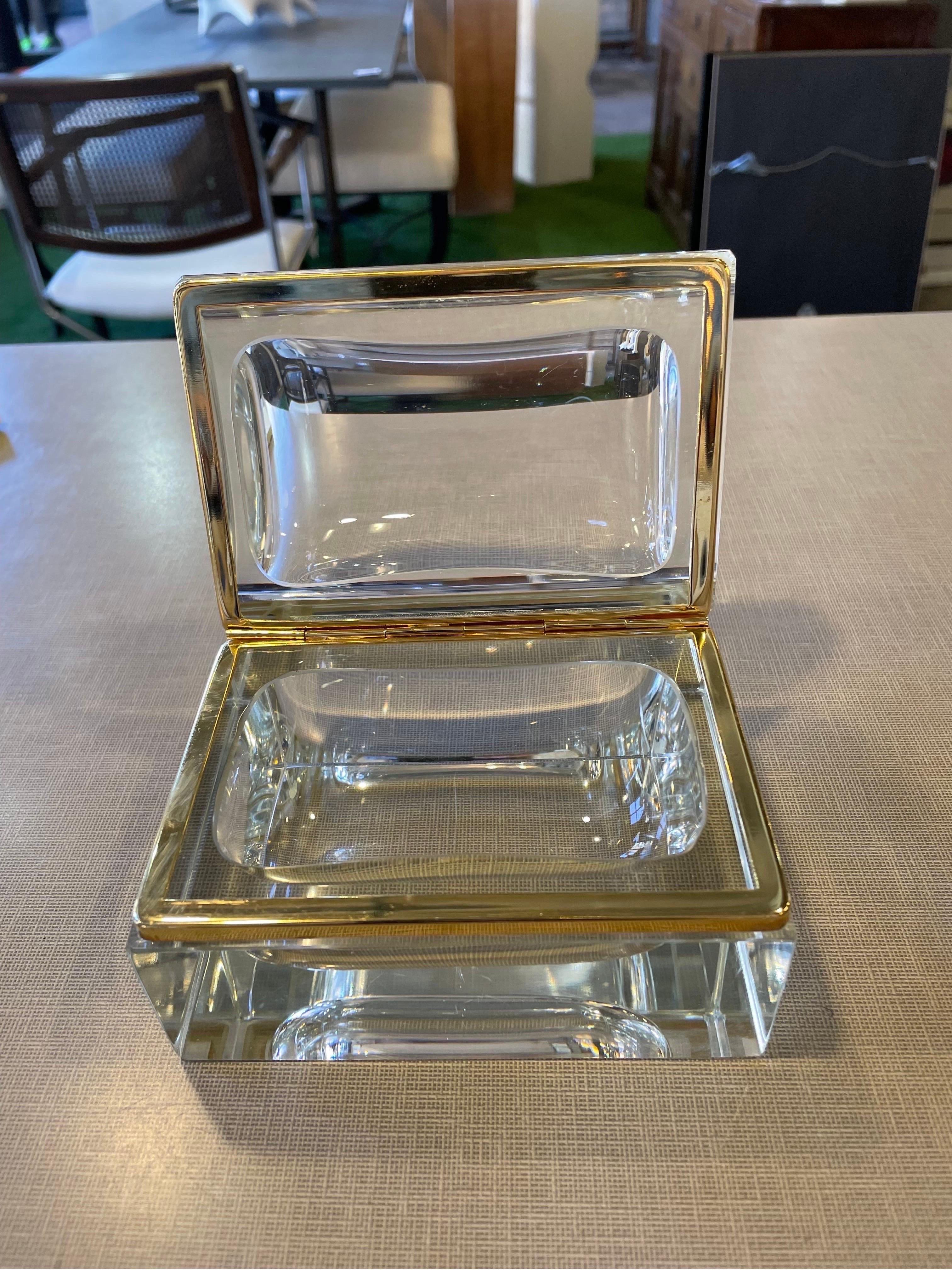Italian Murano Glass Box