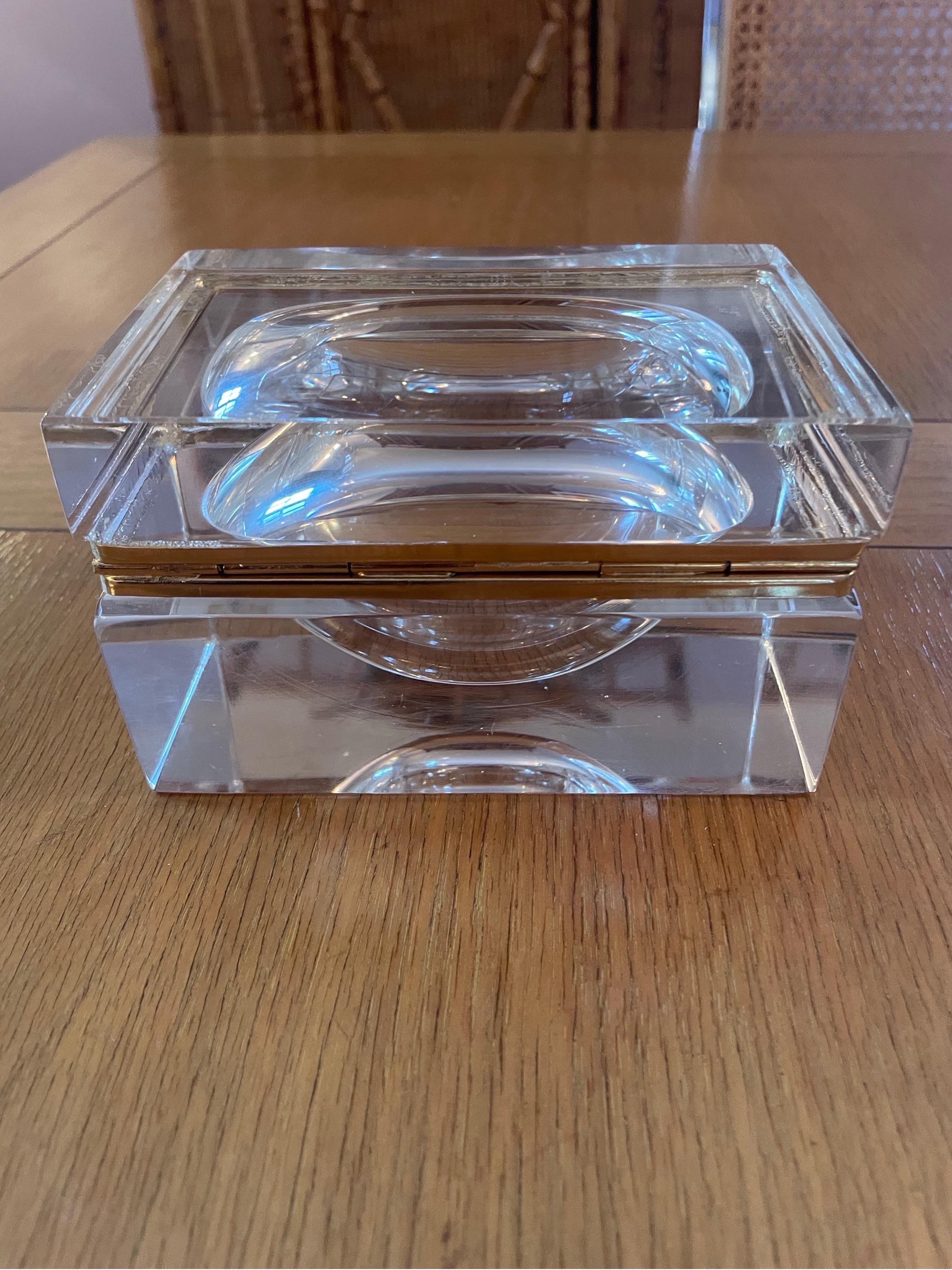 European Murano glass box  For Sale