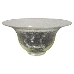 Murano Glas Blasenvase Mitte des Jahrhunderts Italien 1960er Jahre
