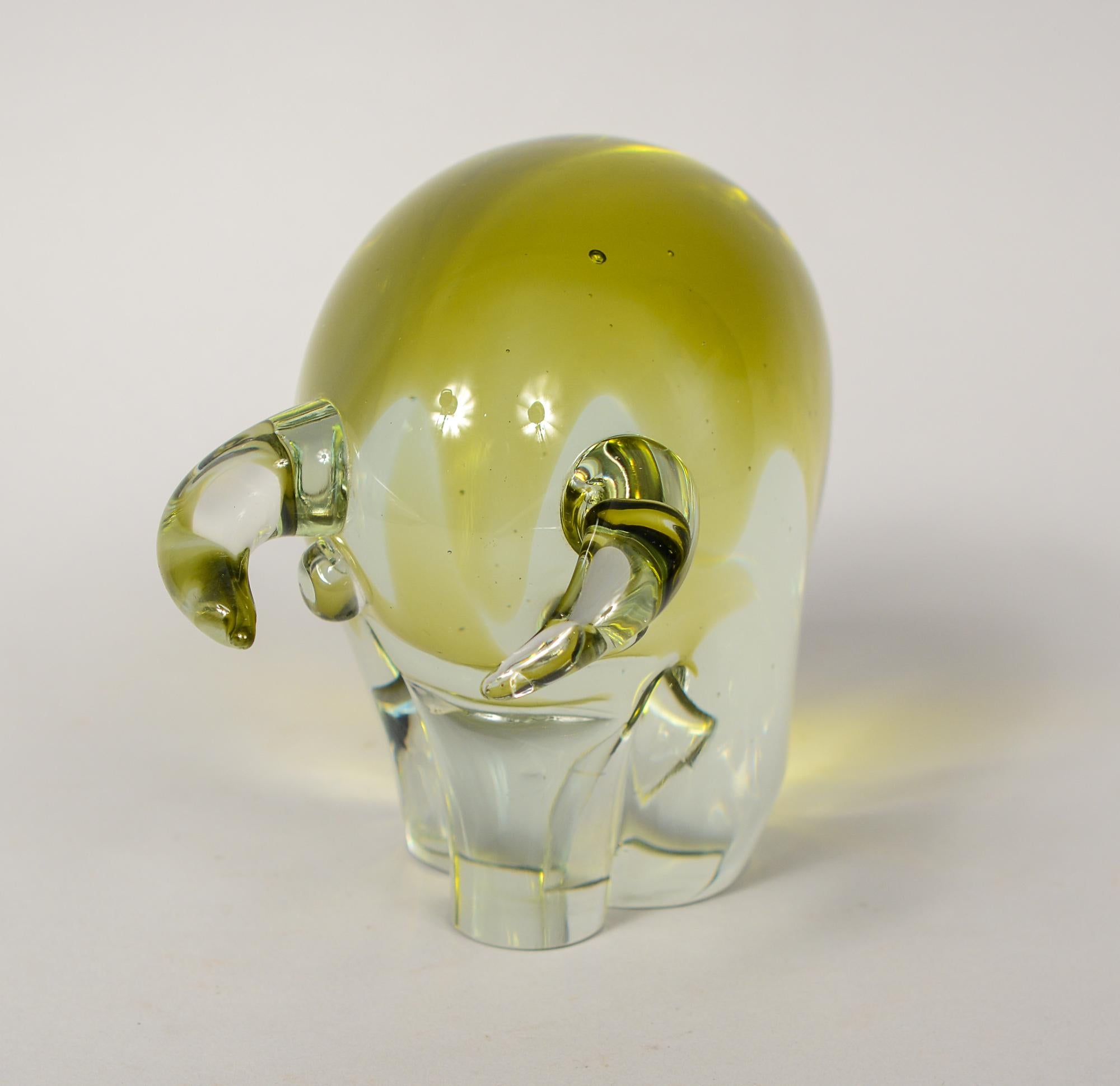 Murano Glass Bull by Luciano Gaspari for Salviati 4