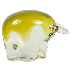 Murano Glass Bull by Luciano Gaspari for Salviati