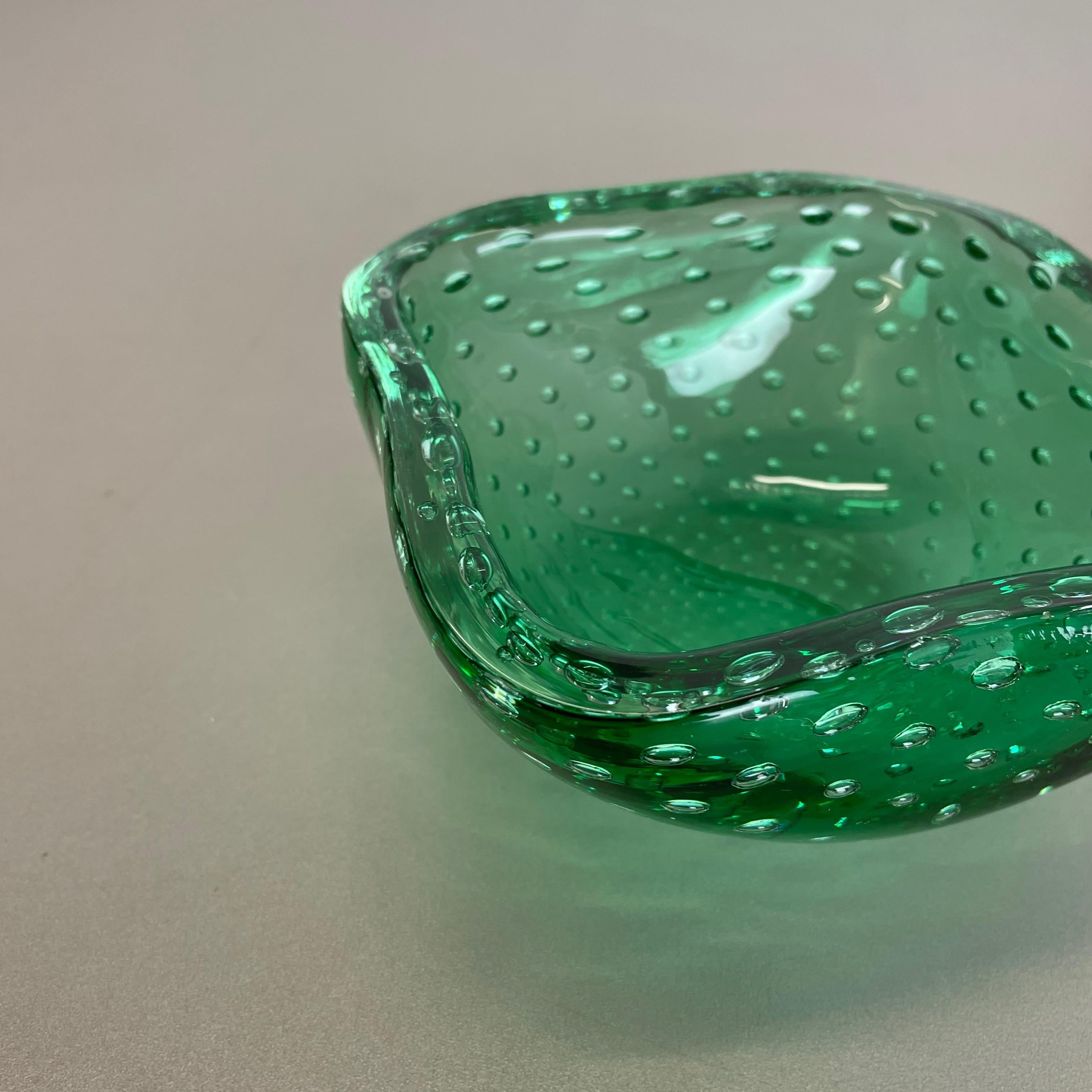 20th Century Murano Glass Bullicante 