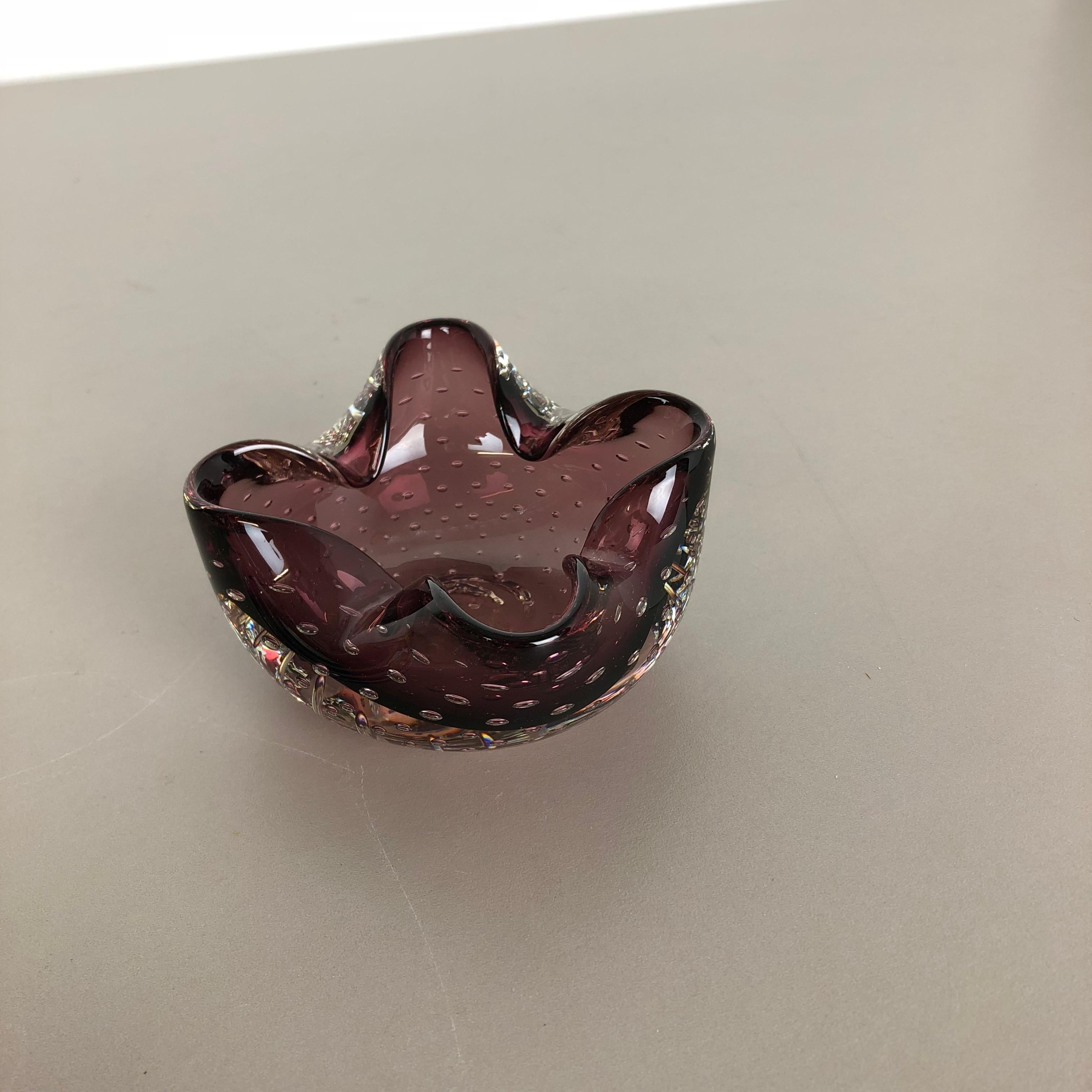 murano glass purple