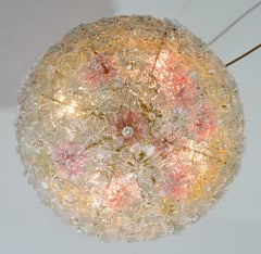 Murano Glass Ceiling Flower by Seguso for Venini