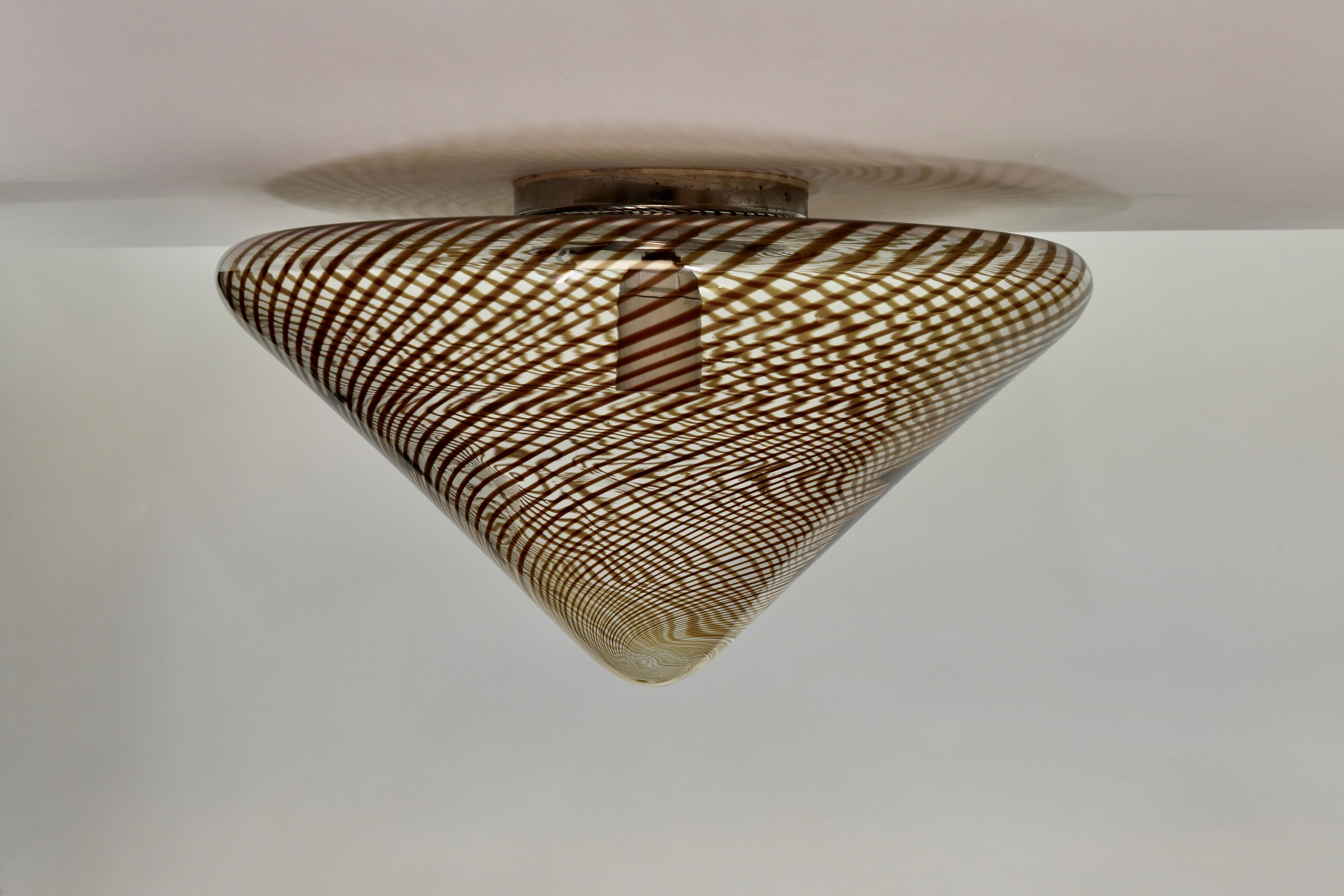 Murano Glass Ceiling Flush Mount 3