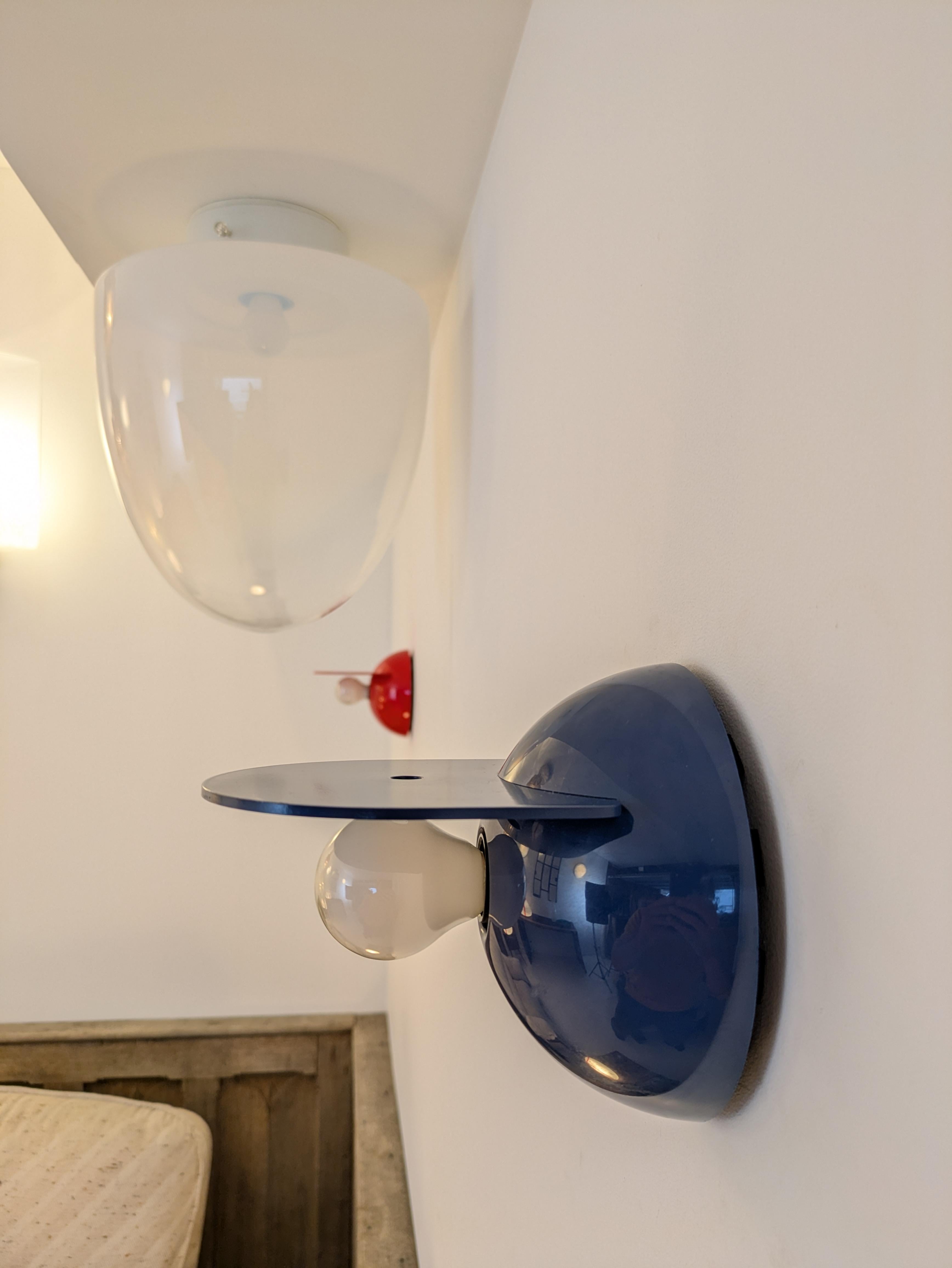 Murano-Glas-Deckenspiegel, Modell Ebe von Giusto Toso, Leucos, 1972, Italien im Angebot 4