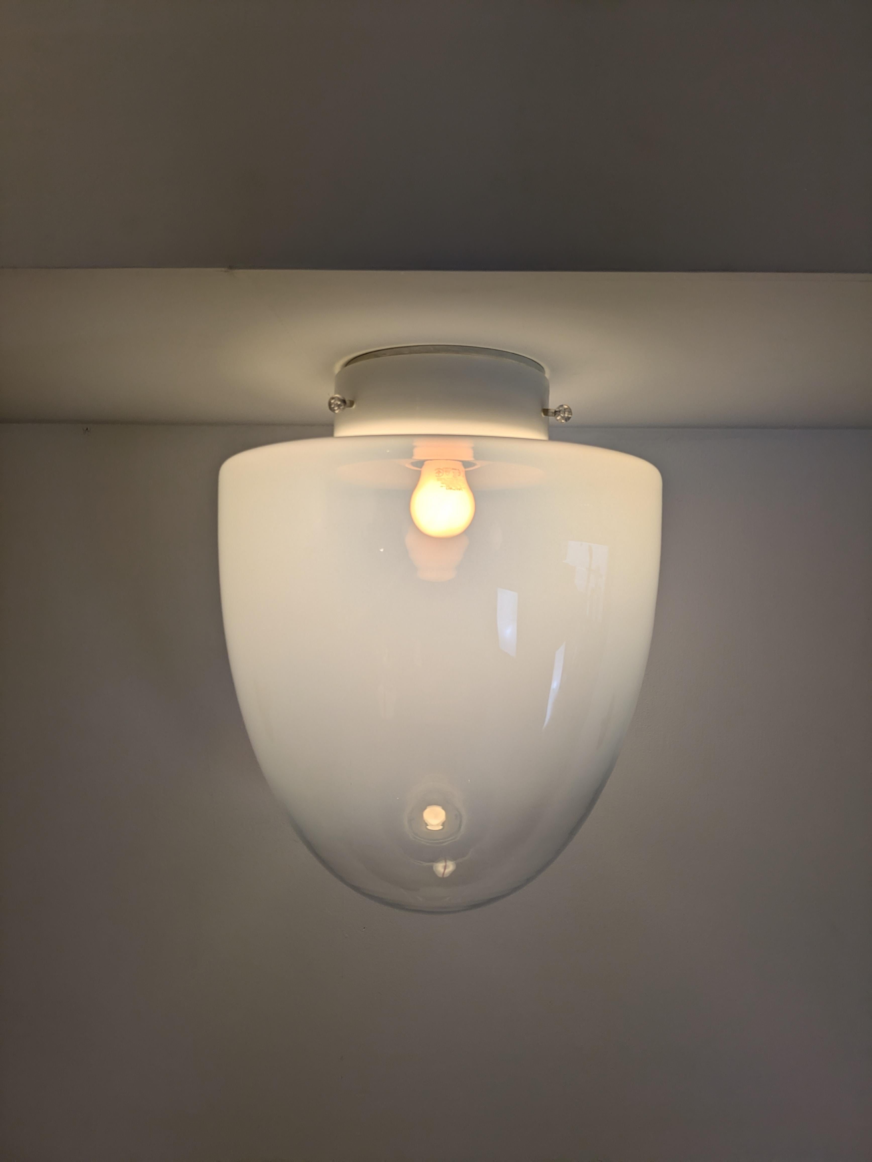 Murano-Glas-Deckenspiegel, Modell Ebe von Giusto Toso, Leucos, 1972, Italien (Moderne der Mitte des Jahrhunderts) im Angebot