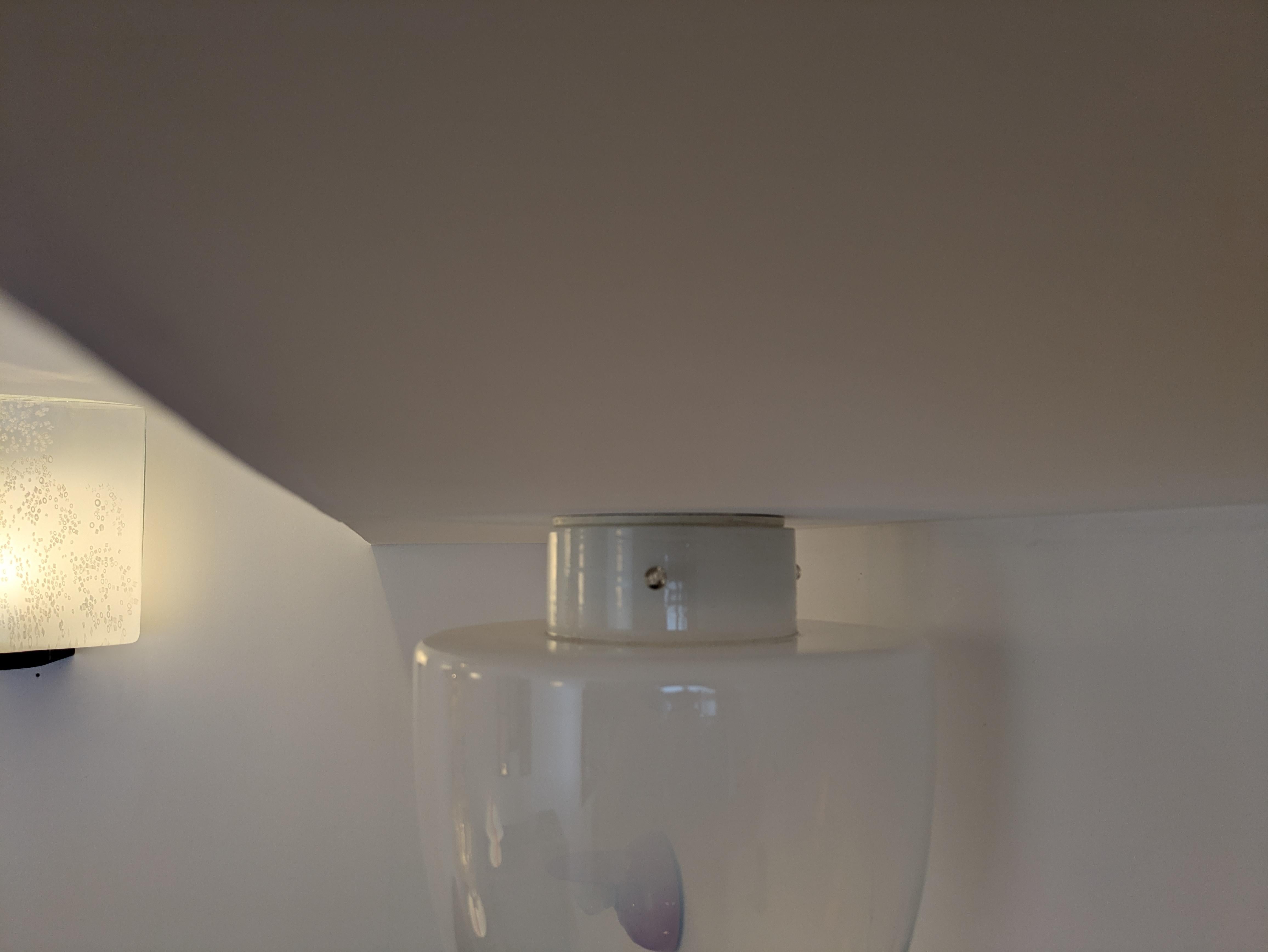 Murano-Glas-Deckenspiegel, Modell Ebe von Giusto Toso, Leucos, 1972, Italien im Angebot 1