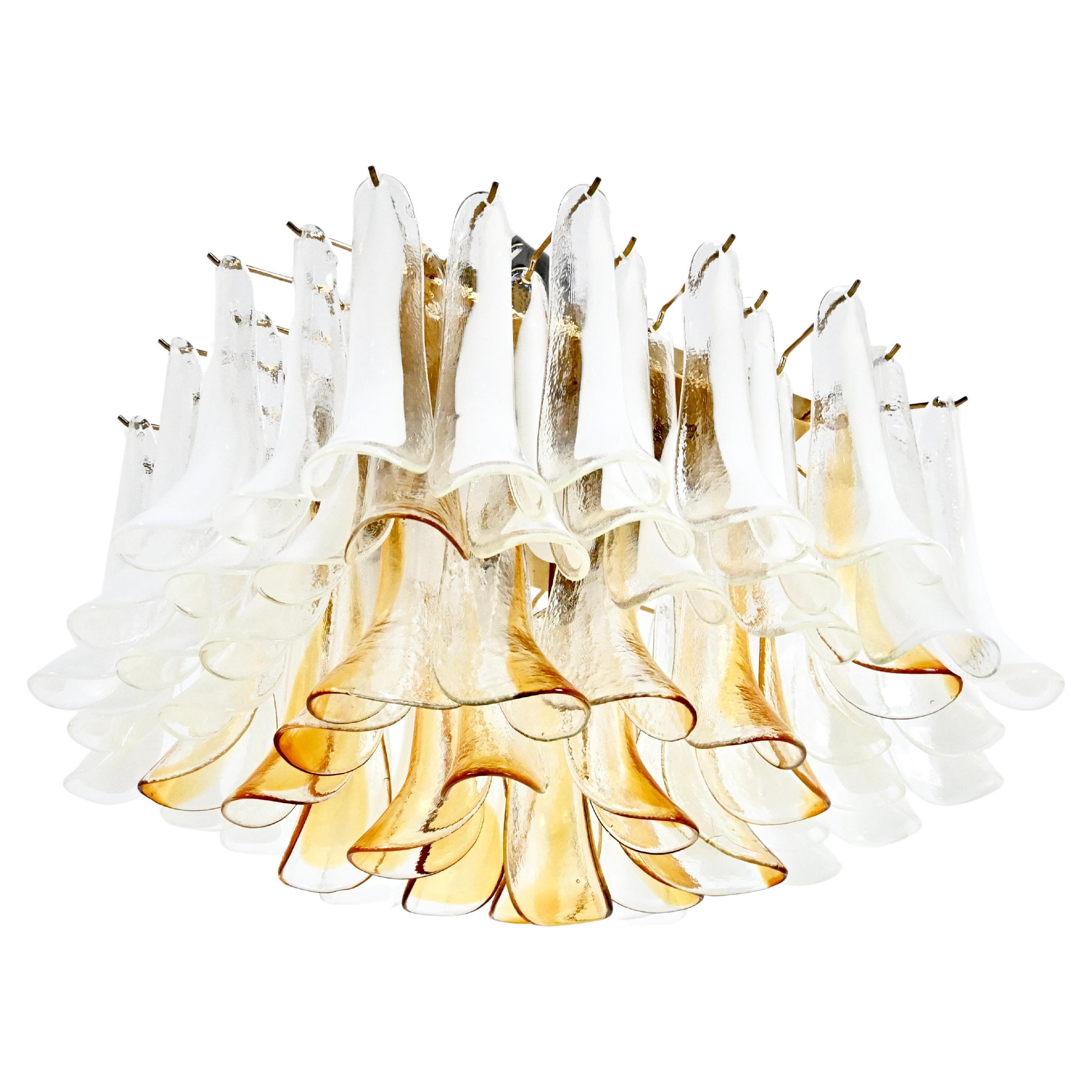Murano Glass Ceiling Lamp by La Murrina, 1970s For Sale