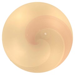 Lampada da soffitto in vetro di Murano di Lino Tagliapietra per La Murrina, Italia, anni '70