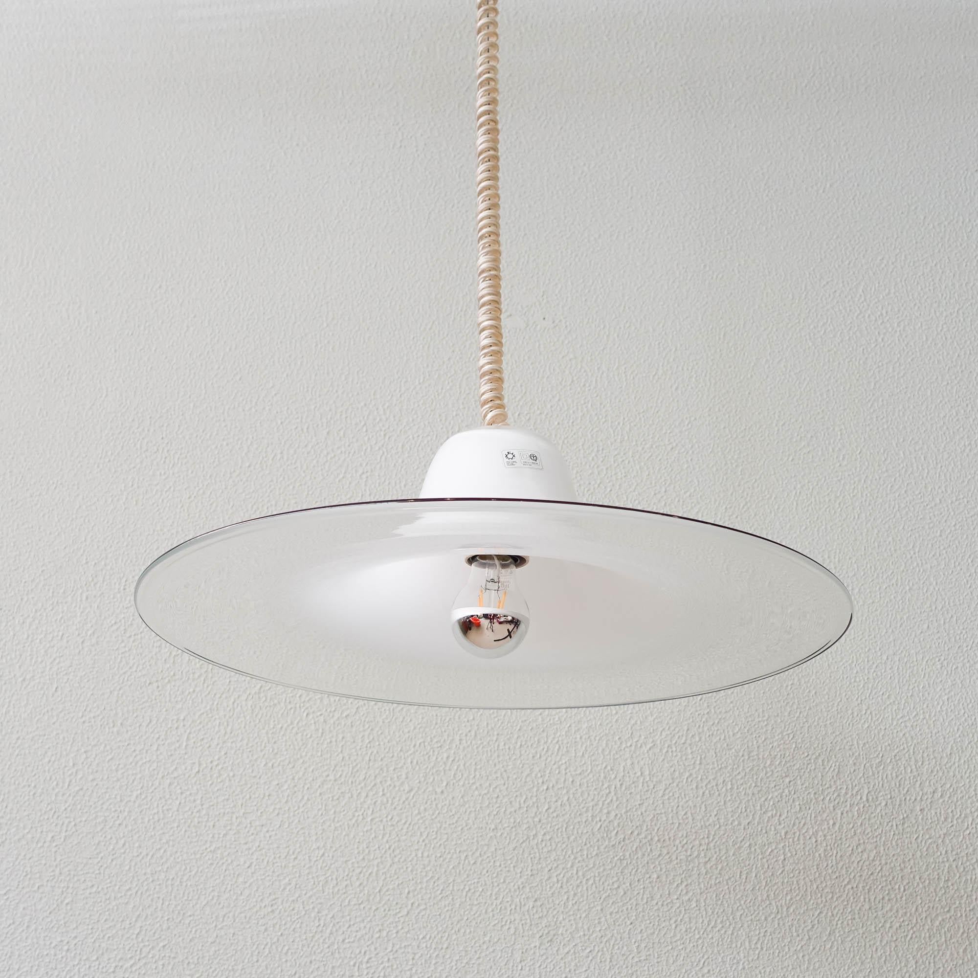 Murano Glass Ceiling Lamp by Renato Toso for Leucos, 1970s  4